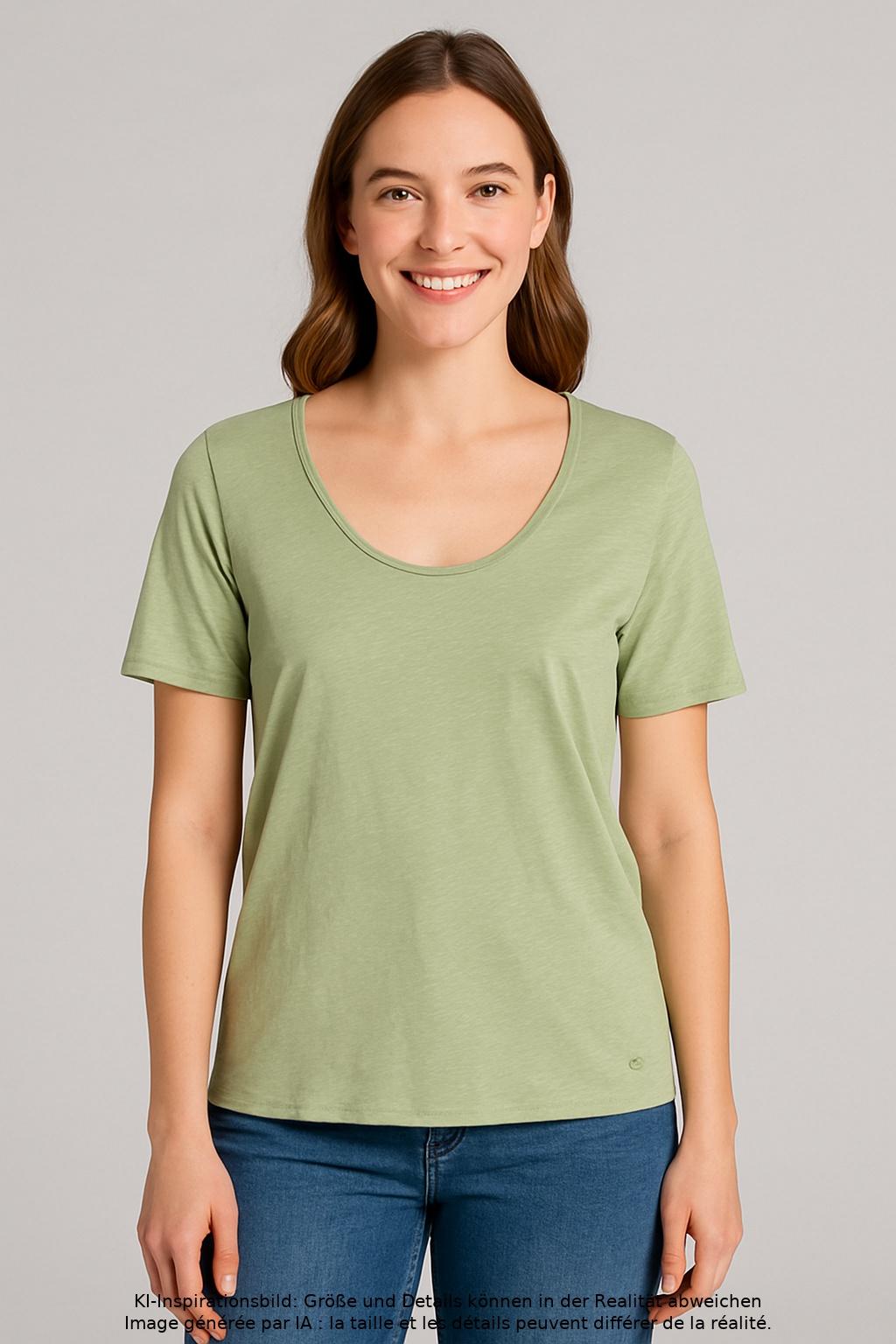 

Marc O Polo Damen T-Shirt, hellgrün, Gr. 38