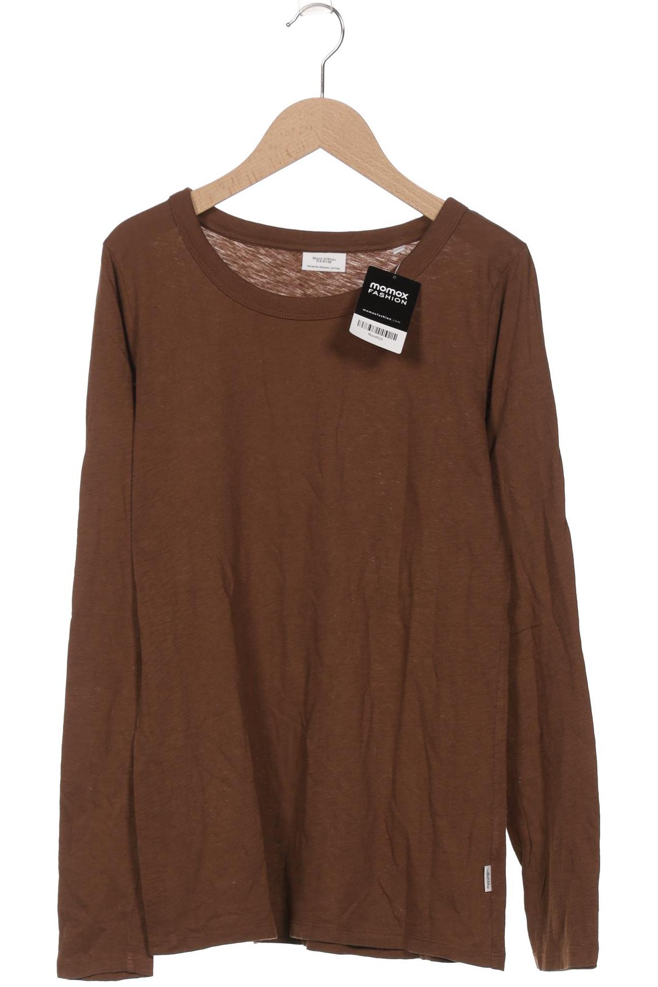 

Marc O Polo Damen Langarmshirt, braun, Gr. 36