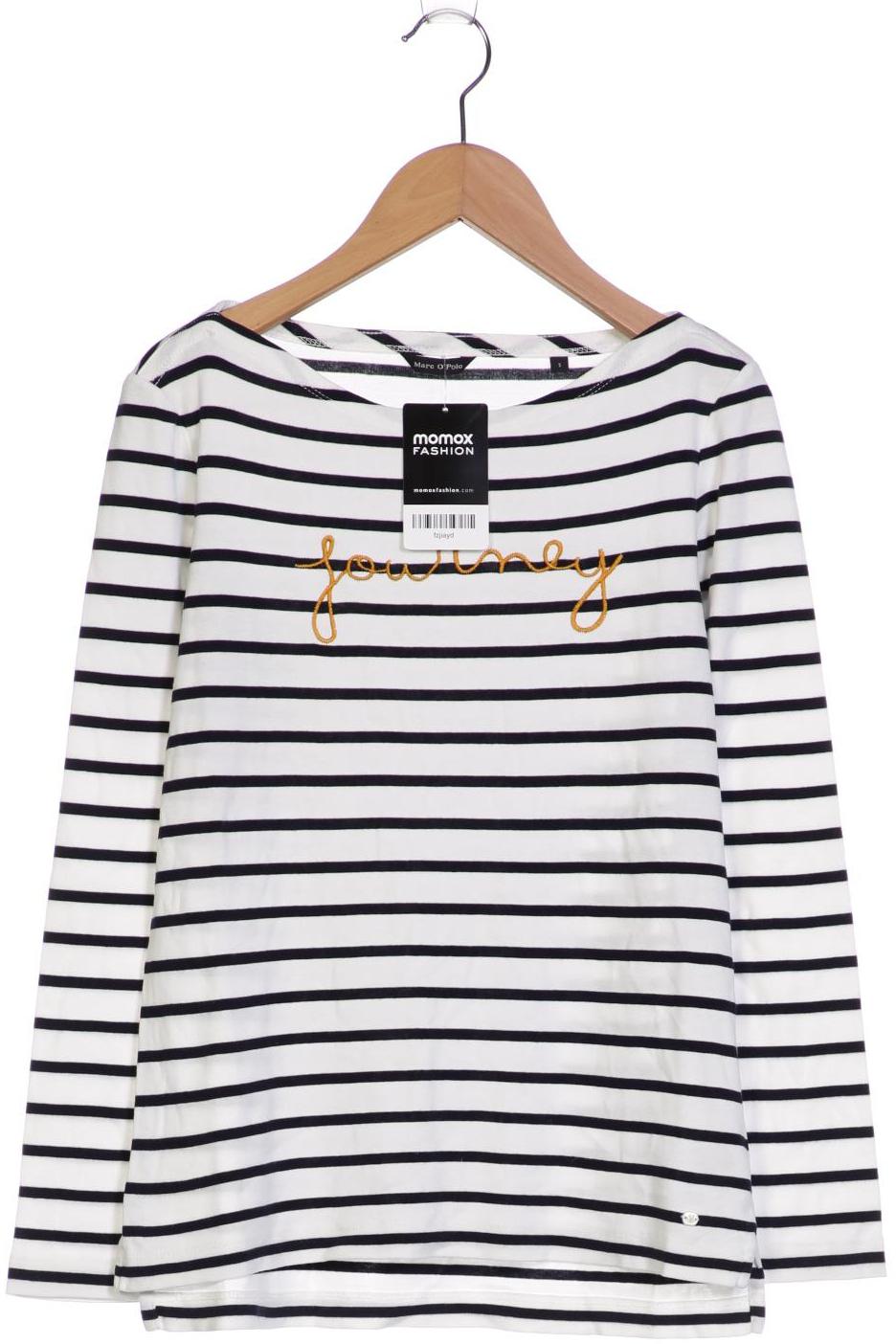 

Marc O Polo Damen Langarmshirt, weiß