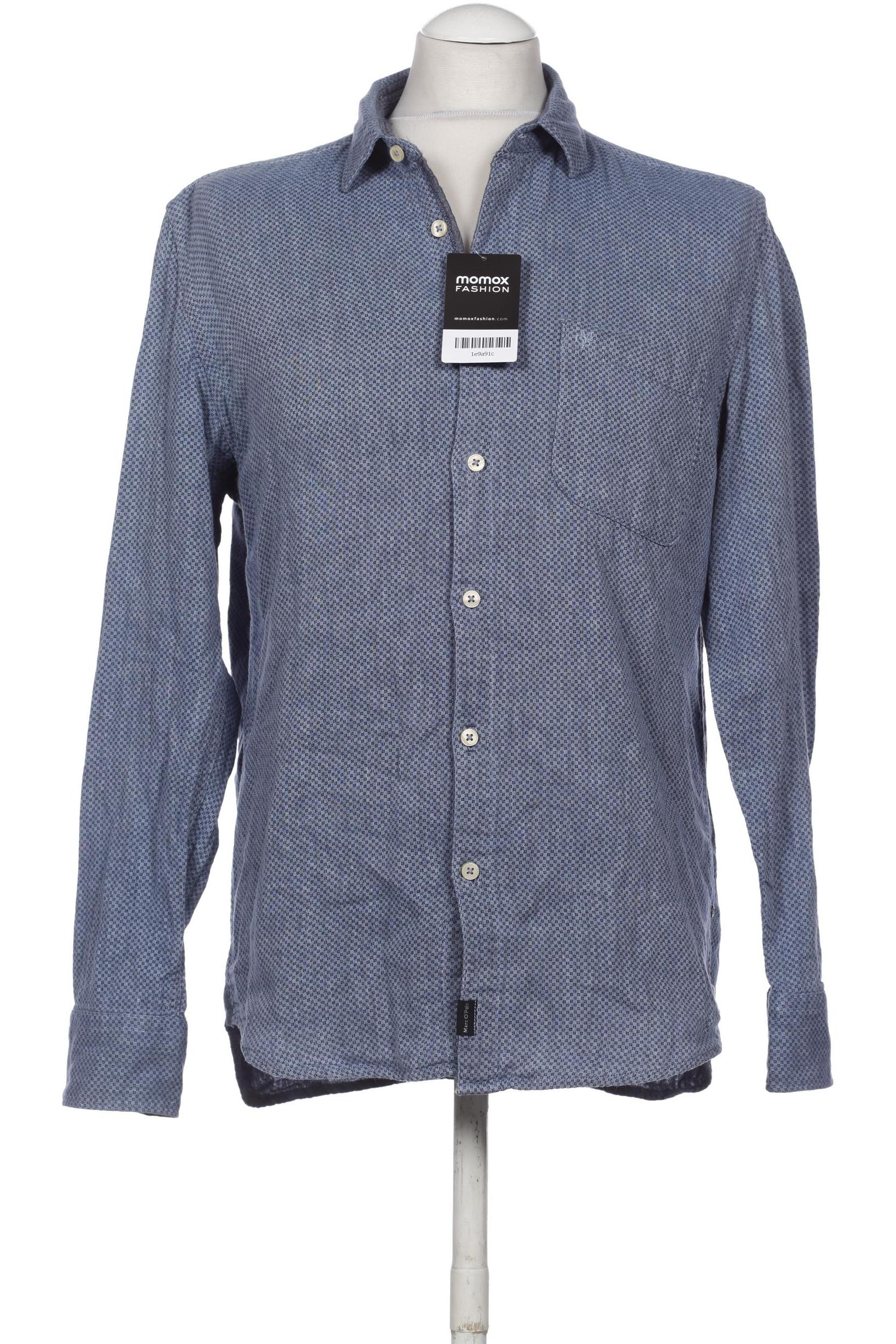 

Marc O Polo Herren Hemd, blau, Gr. 48