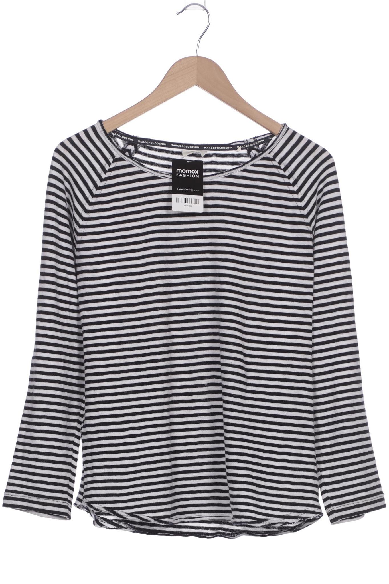 

Marc O Polo Damen Langarmshirt, weiß, Gr. 38