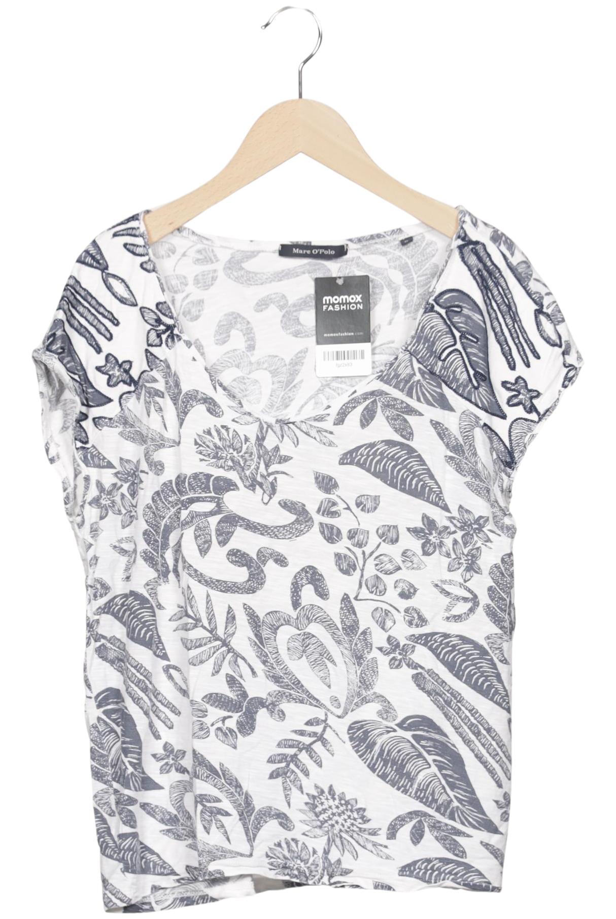 

Marc O Polo Damen T-Shirt, weiß, Gr. 34
