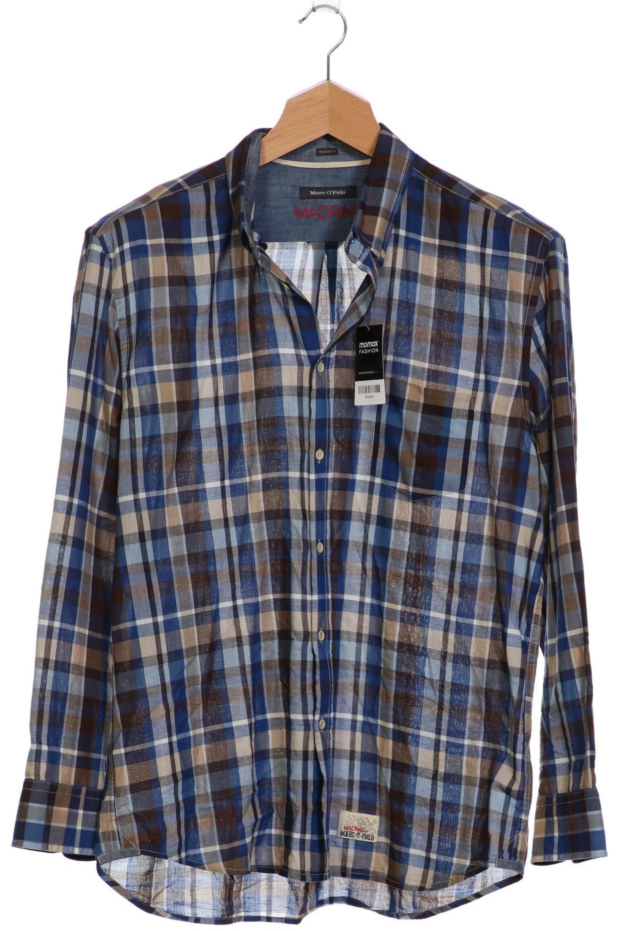 

Marc O Polo Herren Hemd, blau, Gr. 56