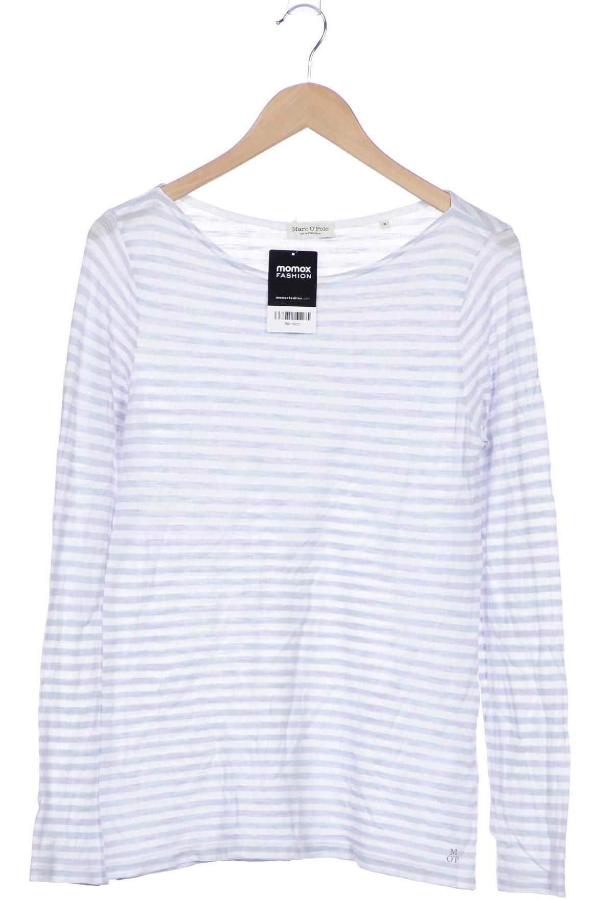 

Marc O Polo Damen Langarmshirt, weiß, Gr. 38