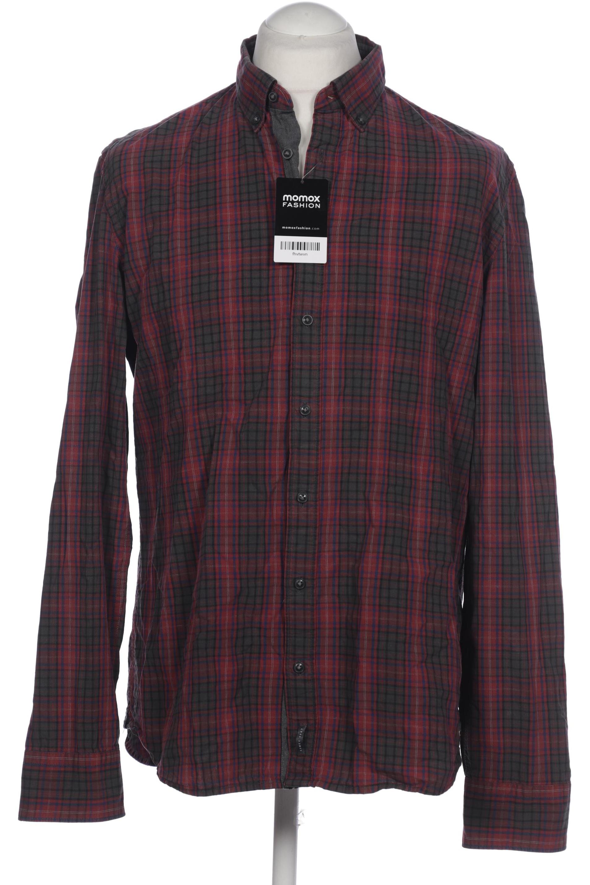

Marc O Polo Herren Hemd, bordeaux, Gr. 54