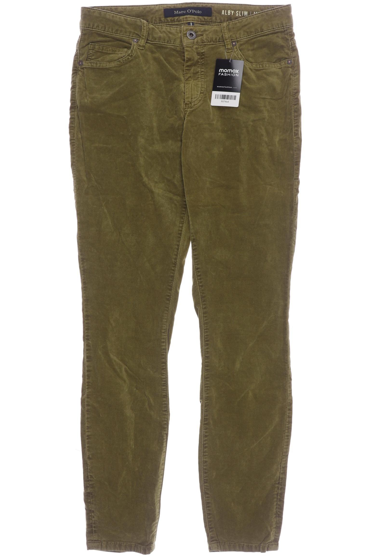 

Marc O Polo Damen Stoffhose, grün, Gr. 28