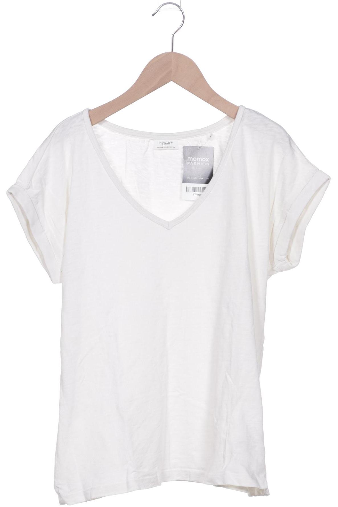 

Marc O Polo Damen T-Shirt, cremeweiß, Gr. 36