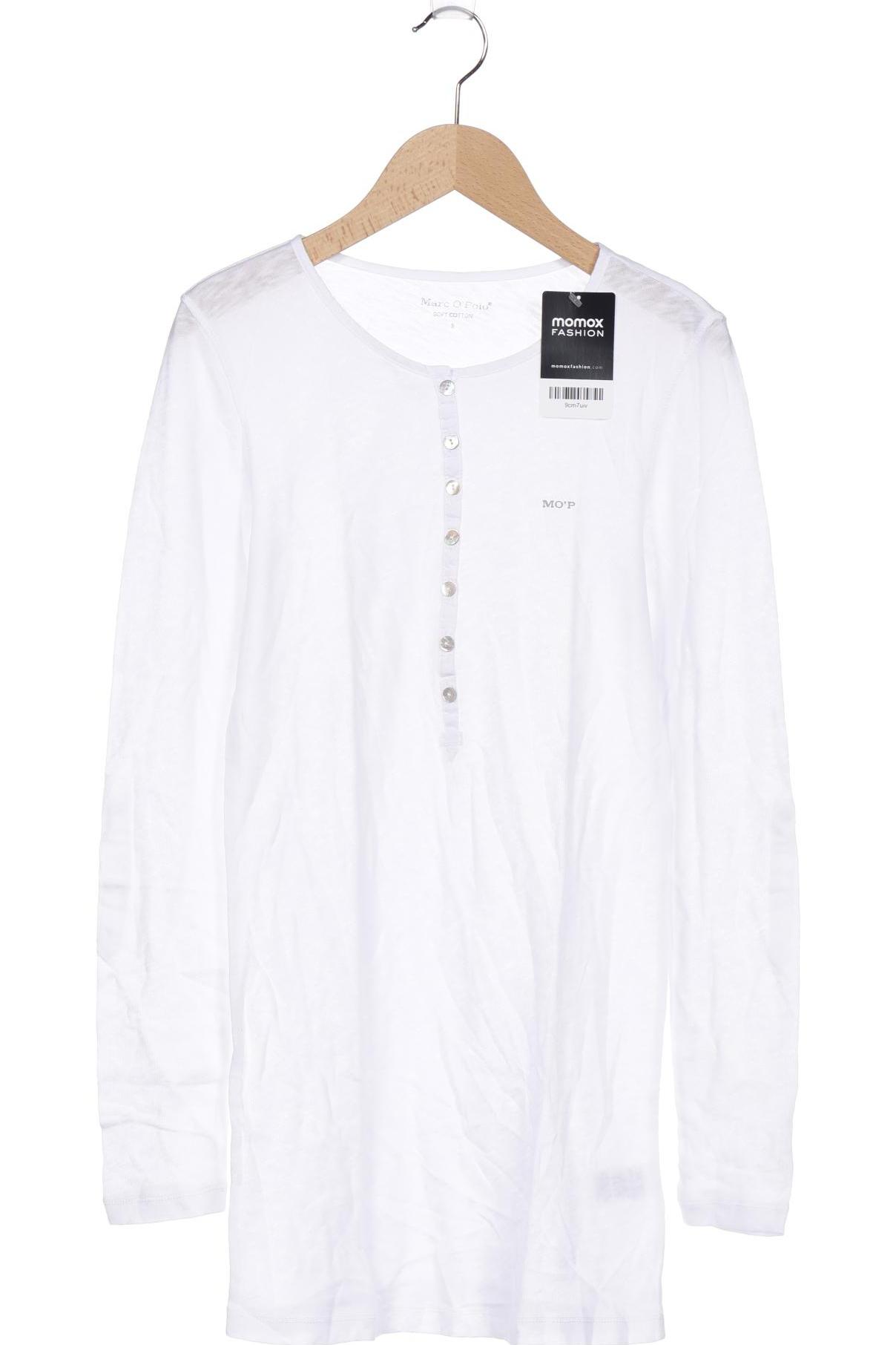

Marc O Polo Damen Langarmshirt, weiß, Gr. 36