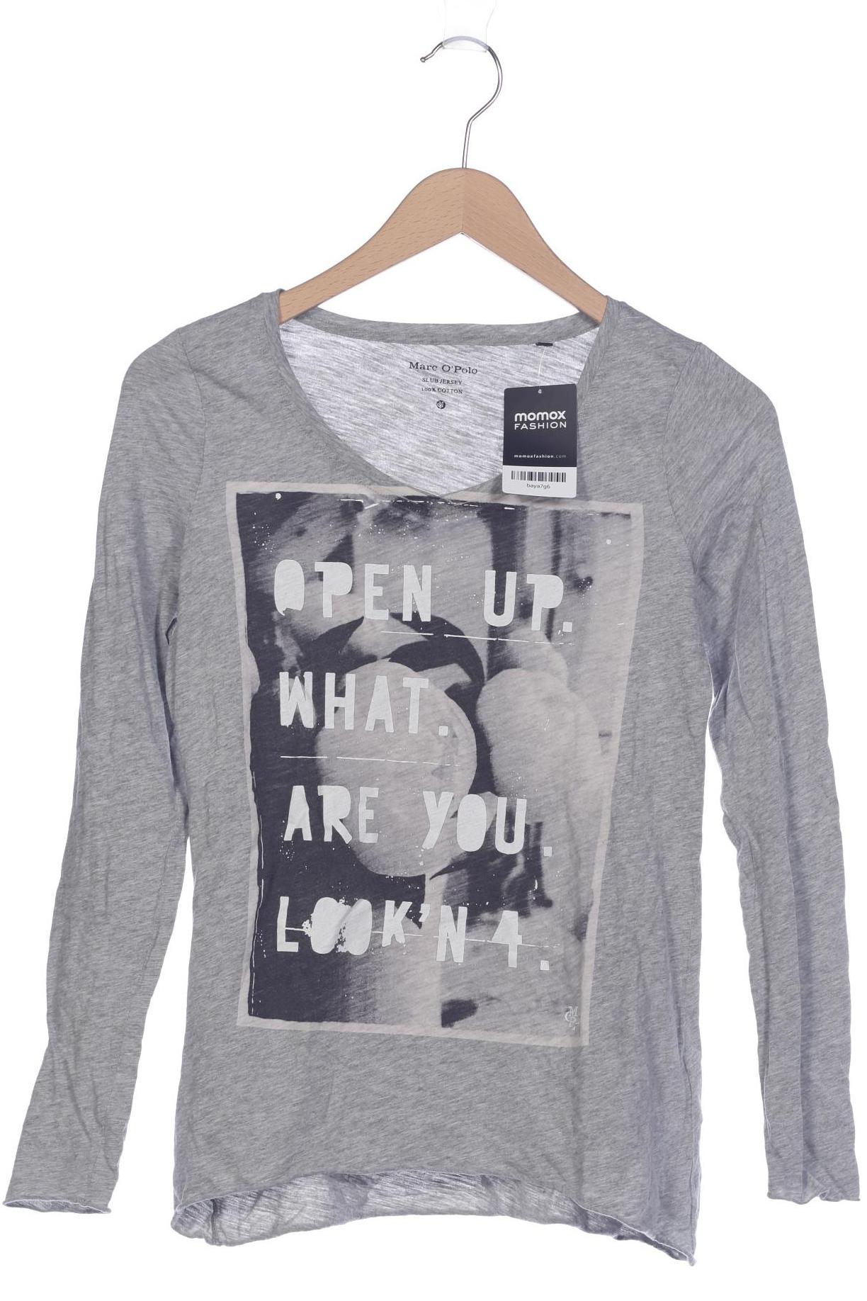 

Marc O Polo Damen Langarmshirt, grau