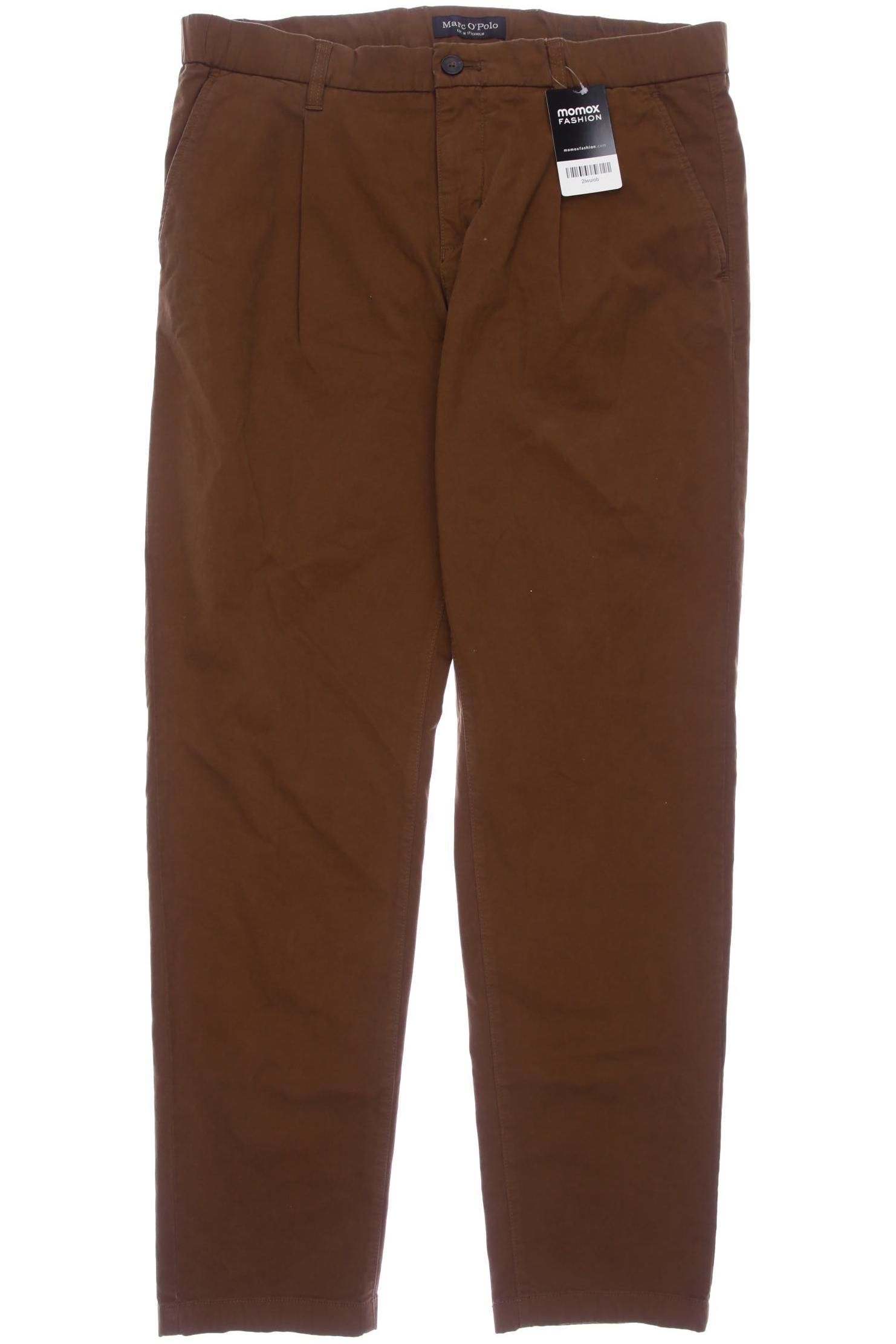 

Marc O Polo Herren Stoffhose, braun, Gr. 34
