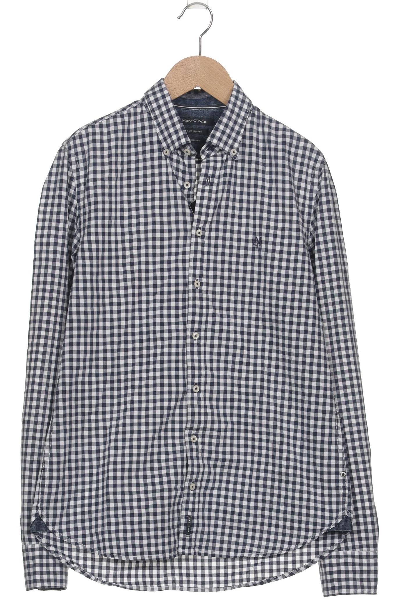 

Marc O Polo Herren Hemd, marineblau, Gr. 46