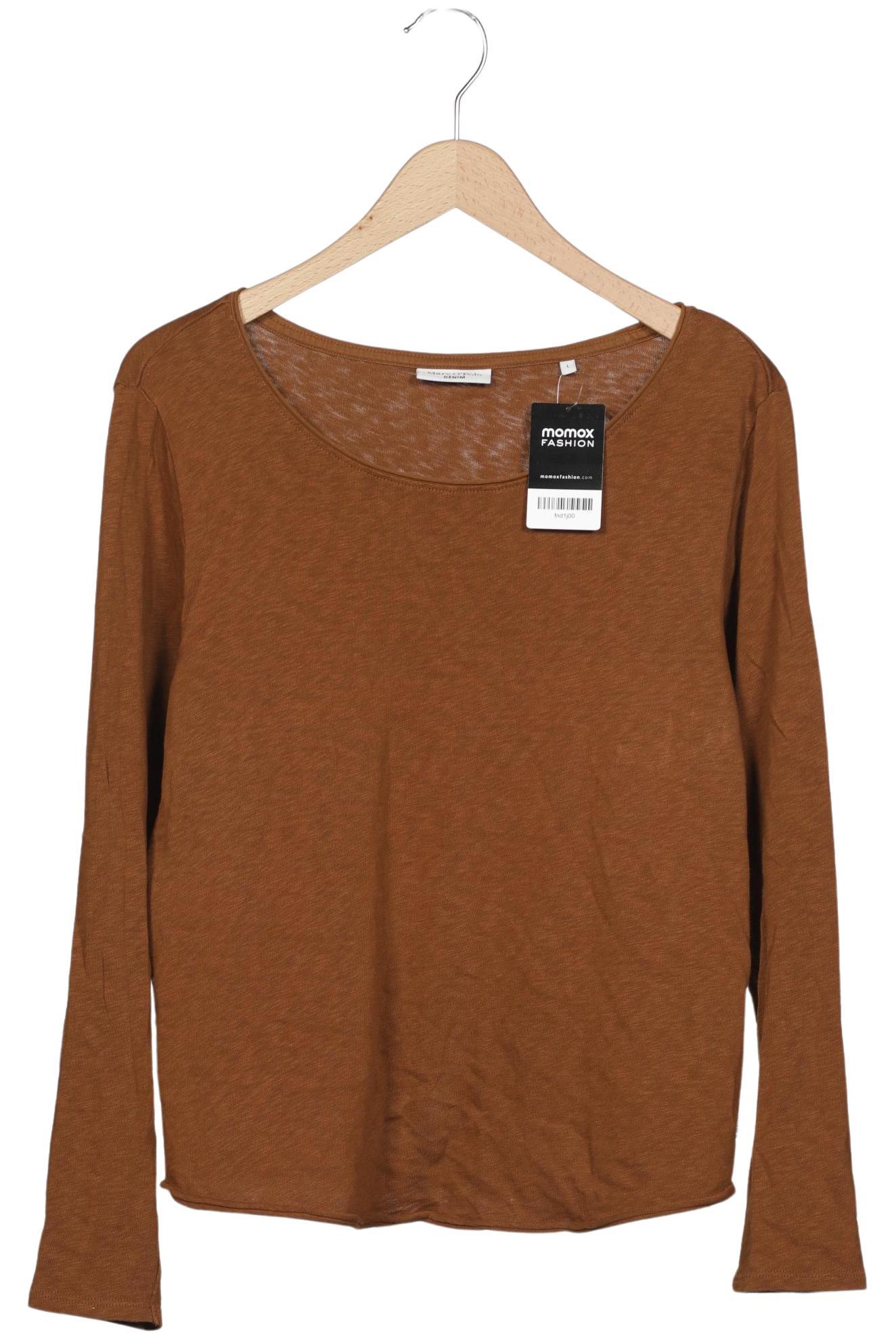

Marc O Polo Damen Langarmshirt, braun, Gr. 42