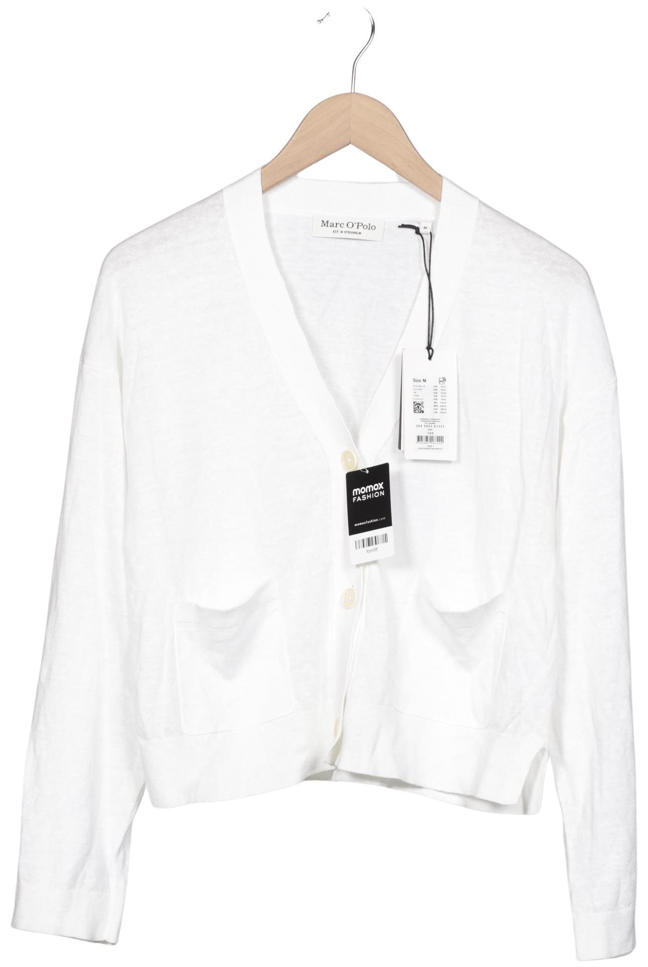 

Marc O Polo Damen Strickjacke, weiß, Gr. 38