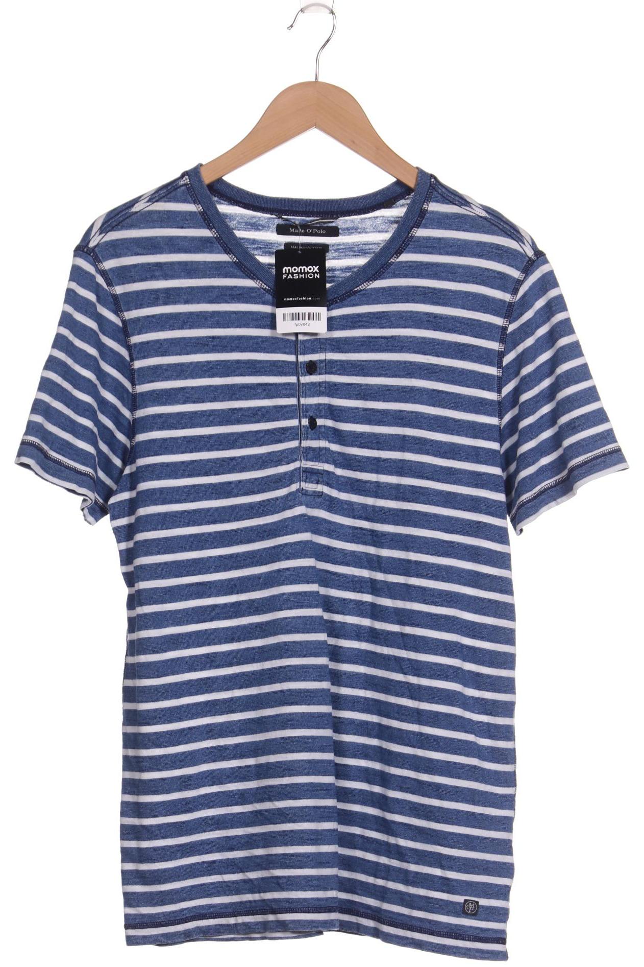 

Marc O Polo Herren T-Shirt, blau, Gr. 48