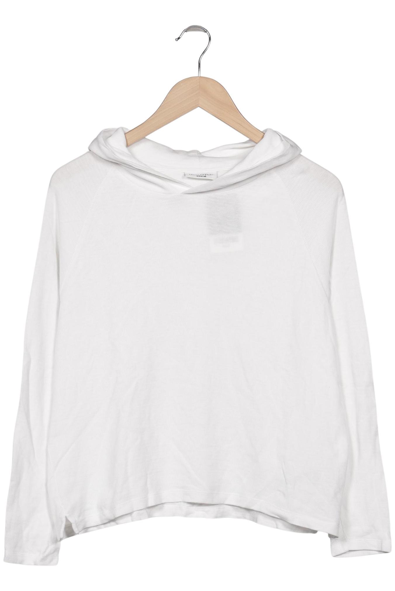 

Marc O Polo Damen Langarmshirt, weiß, Gr. 36