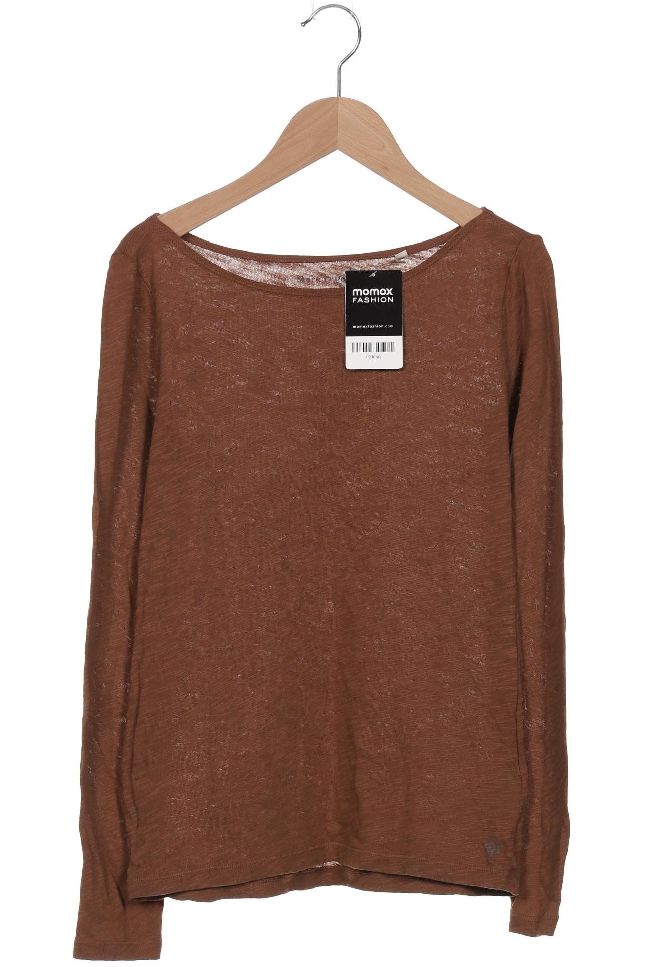 

Marc O Polo Damen Langarmshirt, braun, Gr. 34