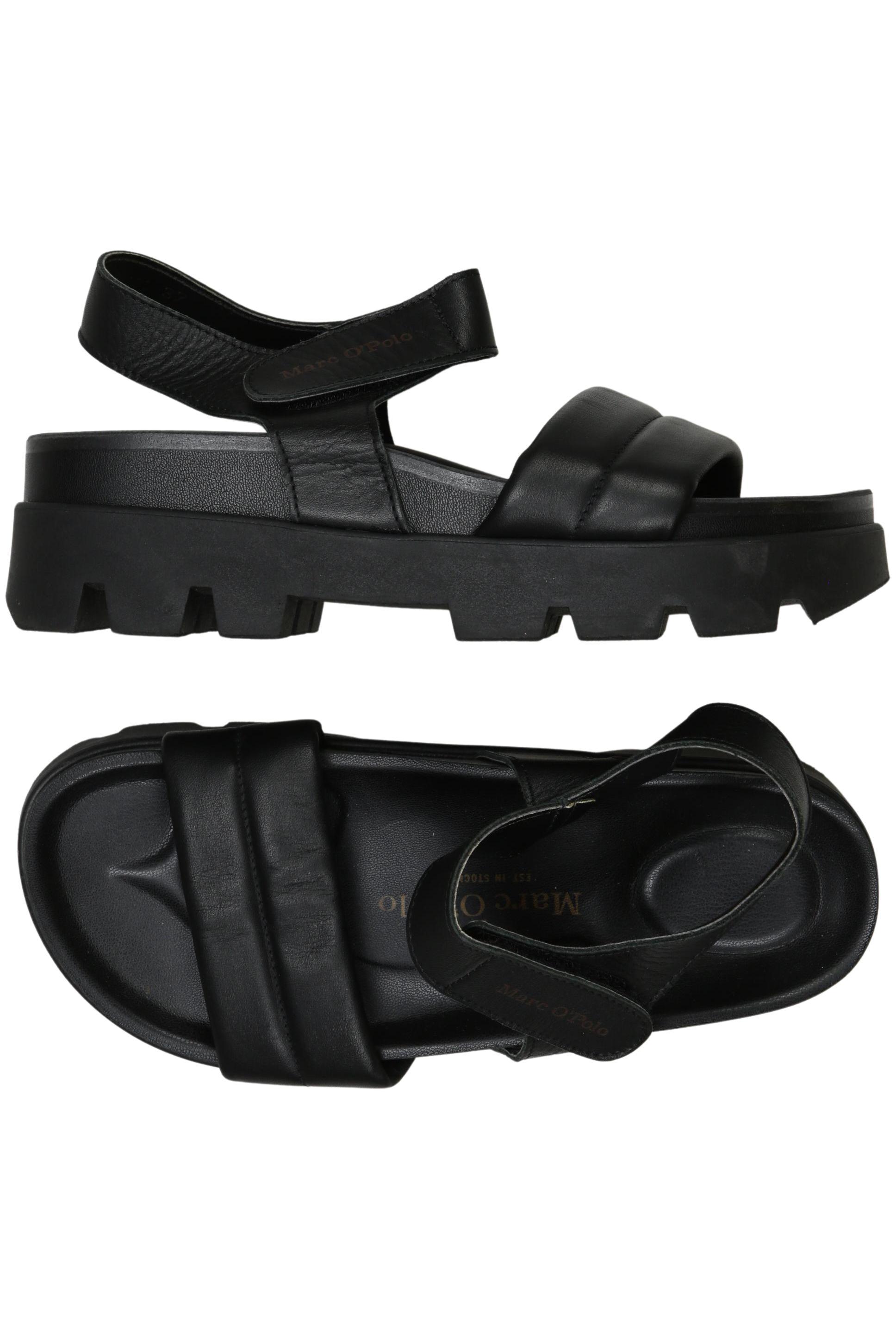 

Marc O Polo Damen Sandale, schwarz, Gr. 37