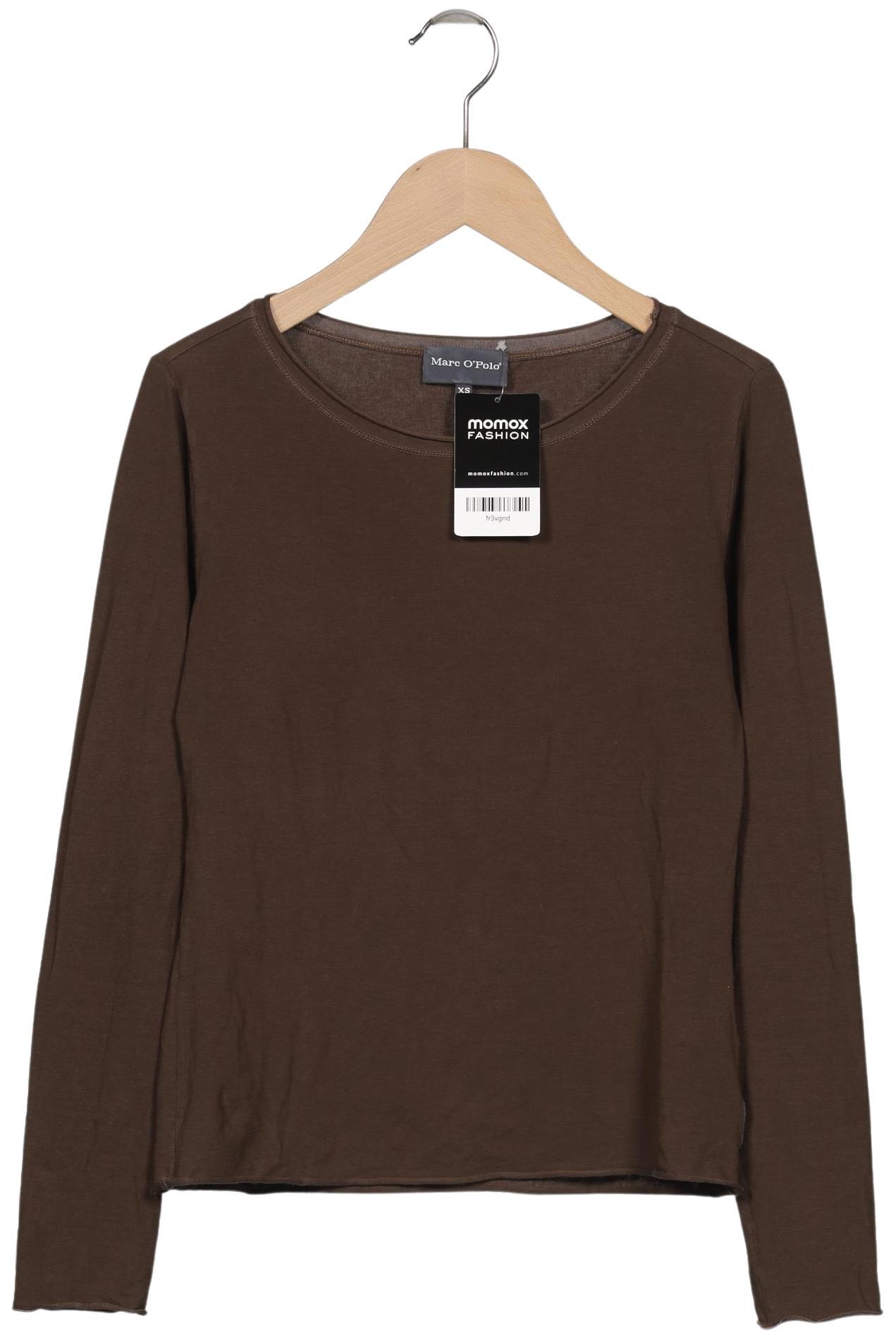 

Marc O Polo Damen Langarmshirt, braun, Gr. 34