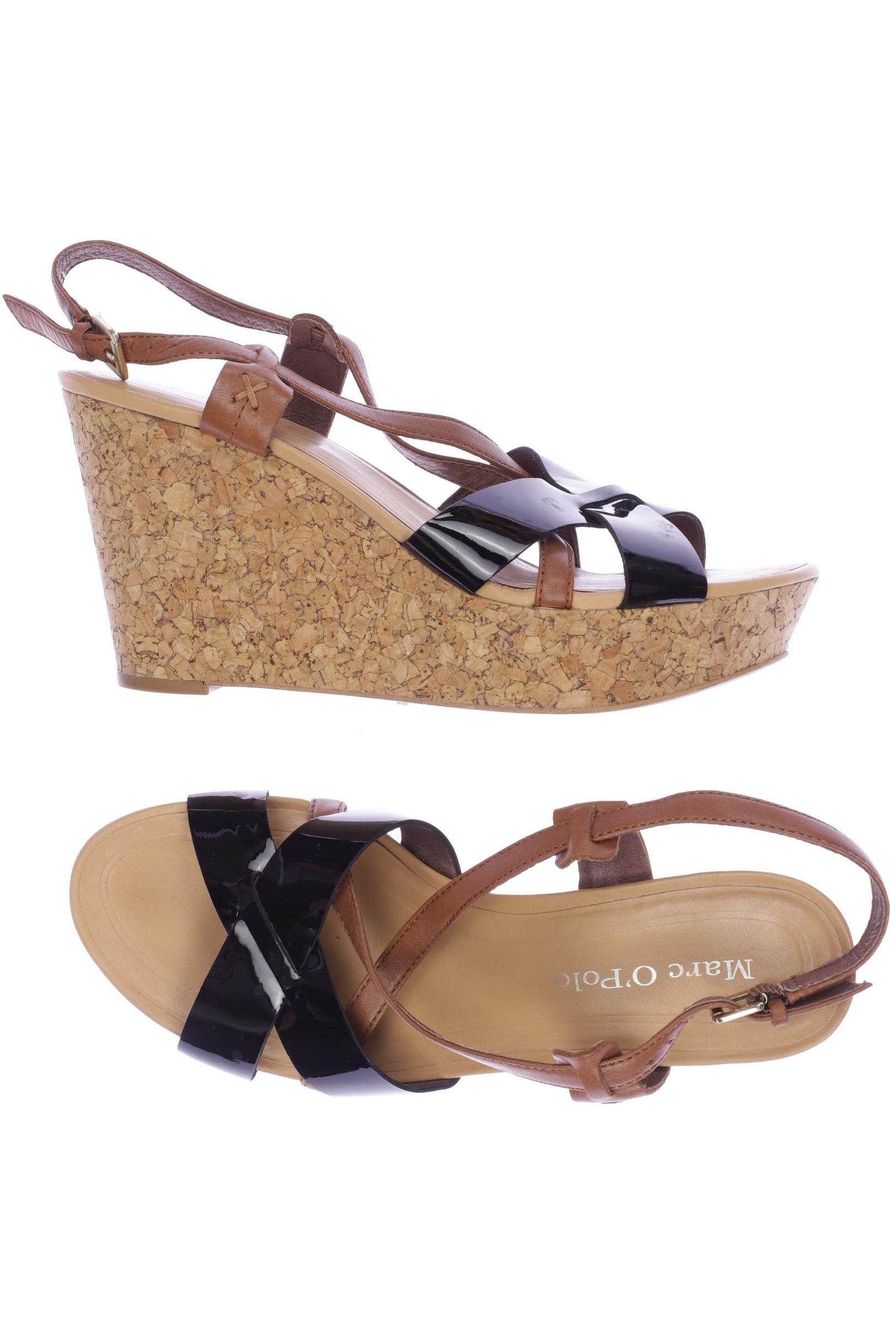 

Marc O Polo Damen Sandale, schwarz, Gr. 5.5