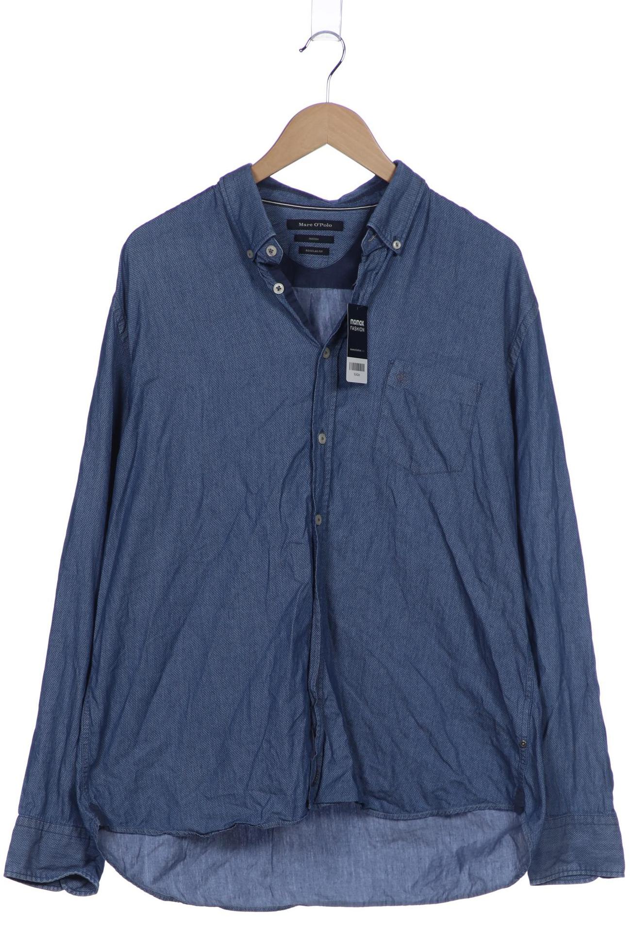 

Marc O Polo Herren Hemd, blau, Gr. 56