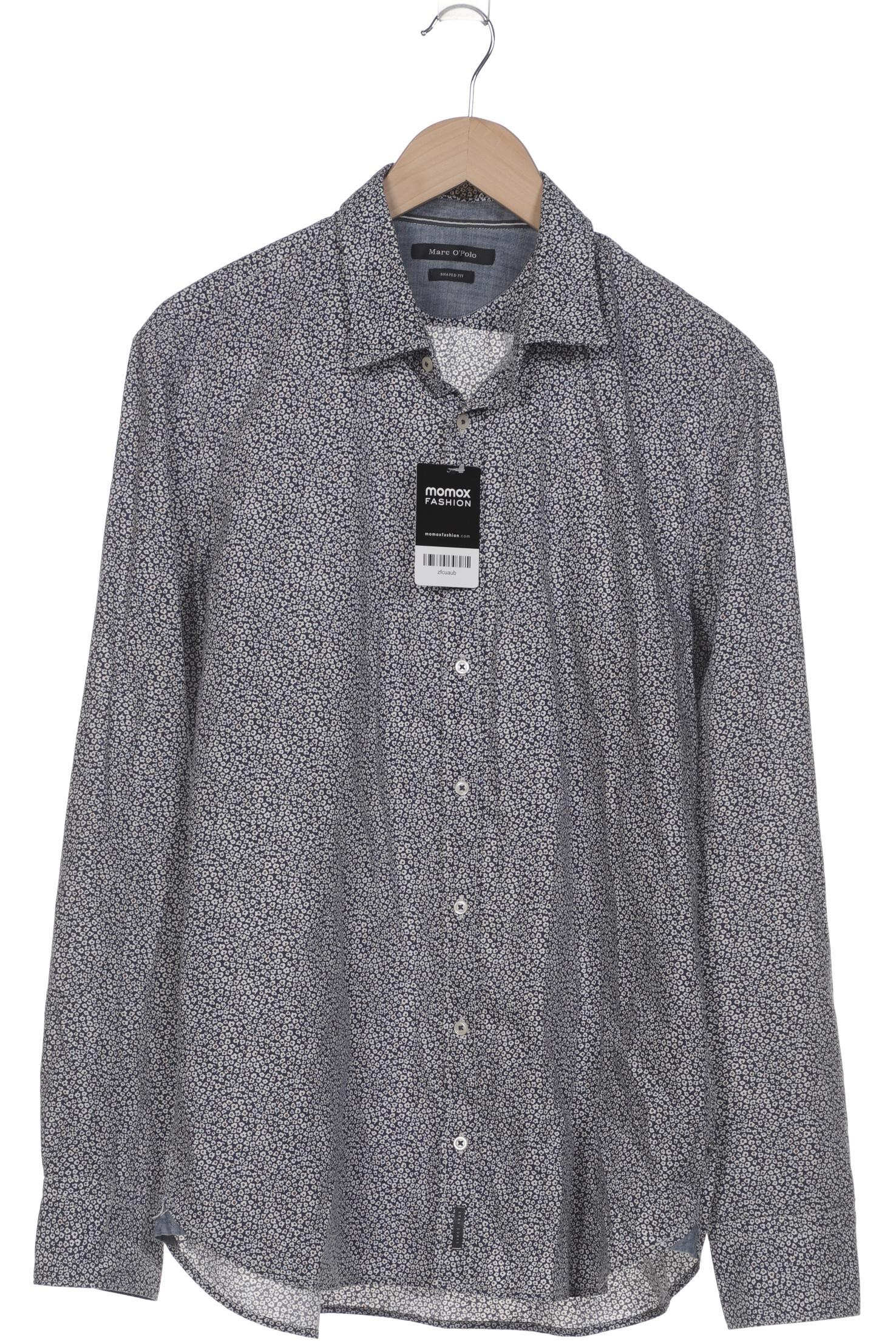 

Marc O Polo Herren Hemd, marineblau, Gr. 56
