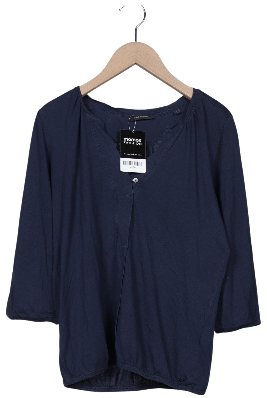 

Marc O Polo Damen Langarmshirt, marineblau, Gr. 36