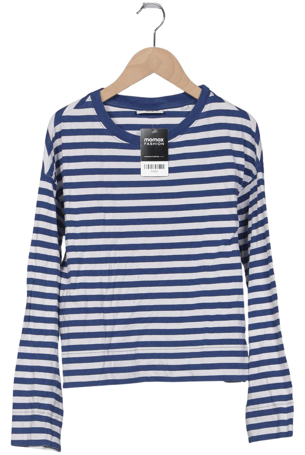 

Marc O Polo Damen Langarmshirt, blau, Gr. 34