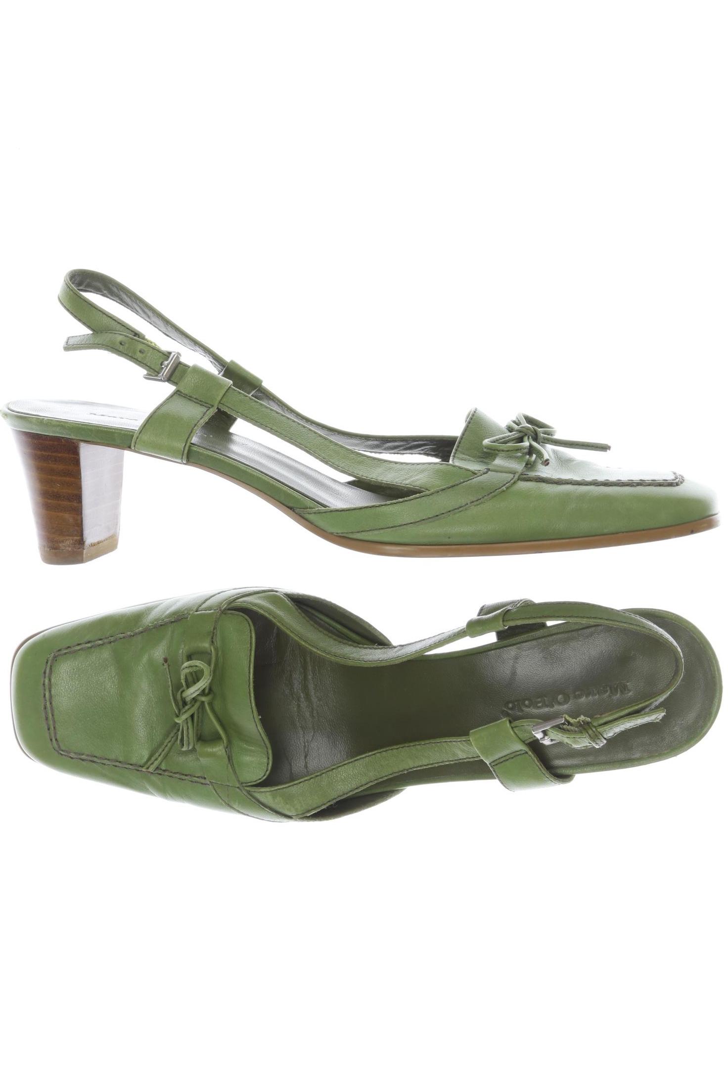 

Marc O Polo Damen Sandale, grün, Gr. 39