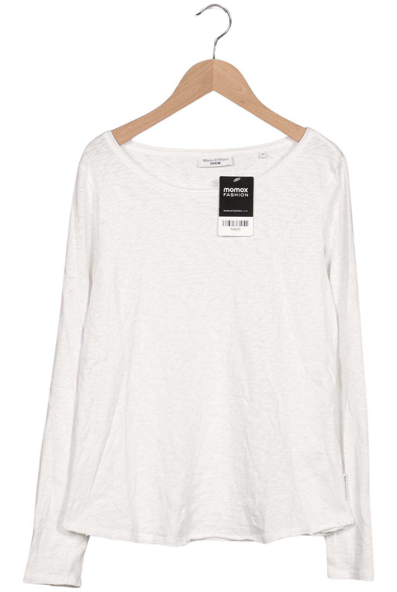 

Marc O Polo Damen Langarmshirt, cremeweiß, Gr. 34