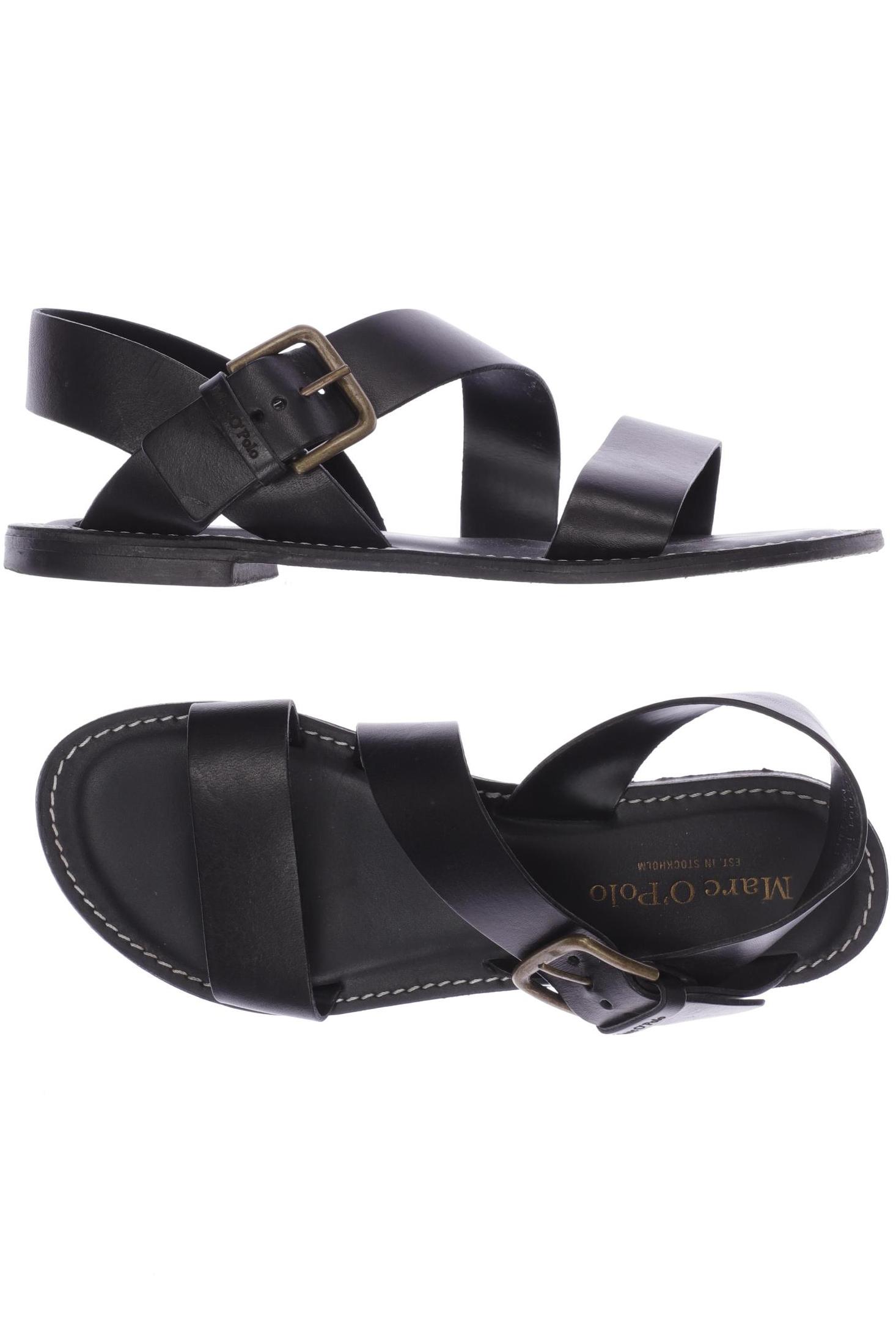 

Marc O Polo Damen Sandale, schwarz, Gr. 38