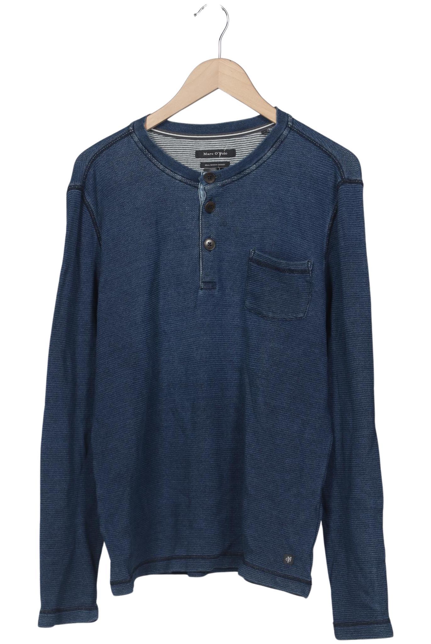 

Marc O Polo Herren Langarmshirt, marineblau, Gr. 48