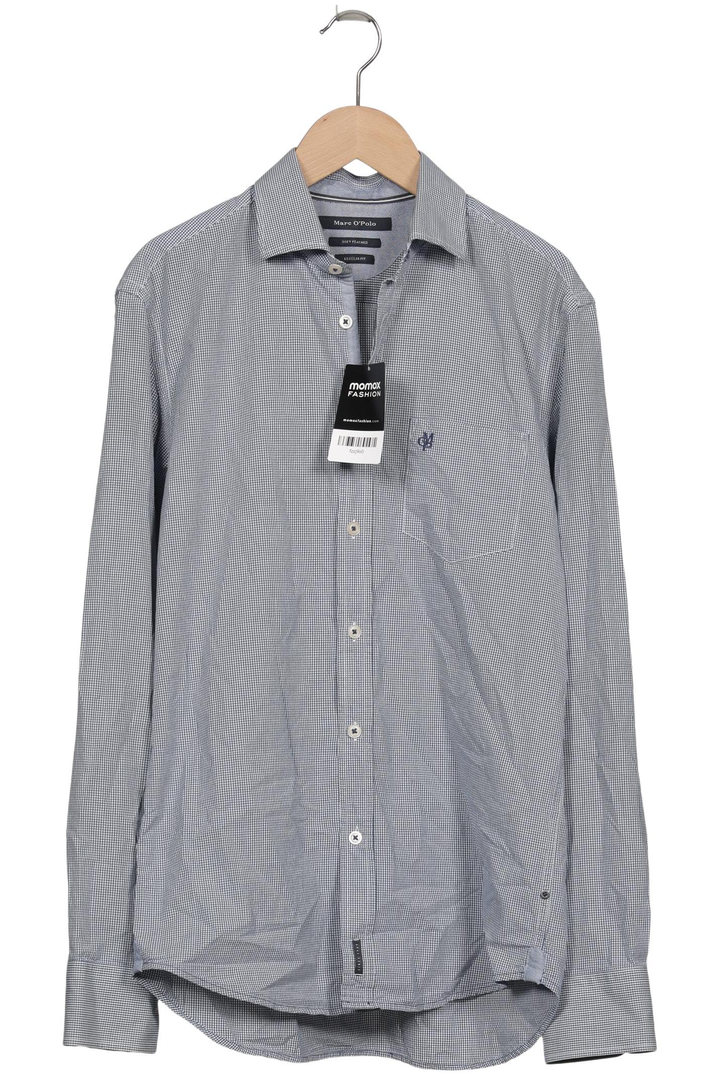 

Marc O Polo Herren Hemd, marineblau, Gr. 46
