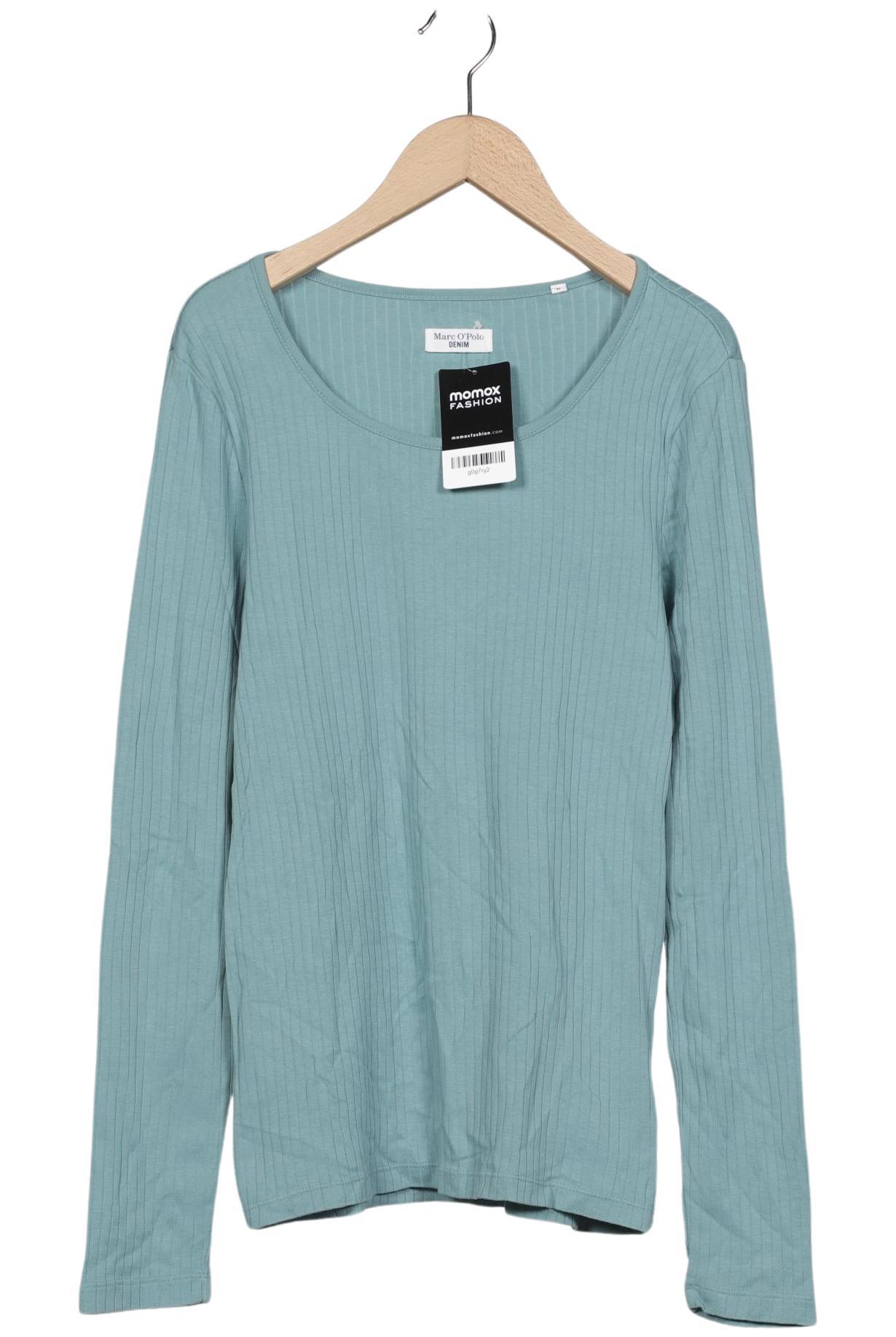 

Marc O Polo Damen Langarmshirt, türkis, Gr. 38