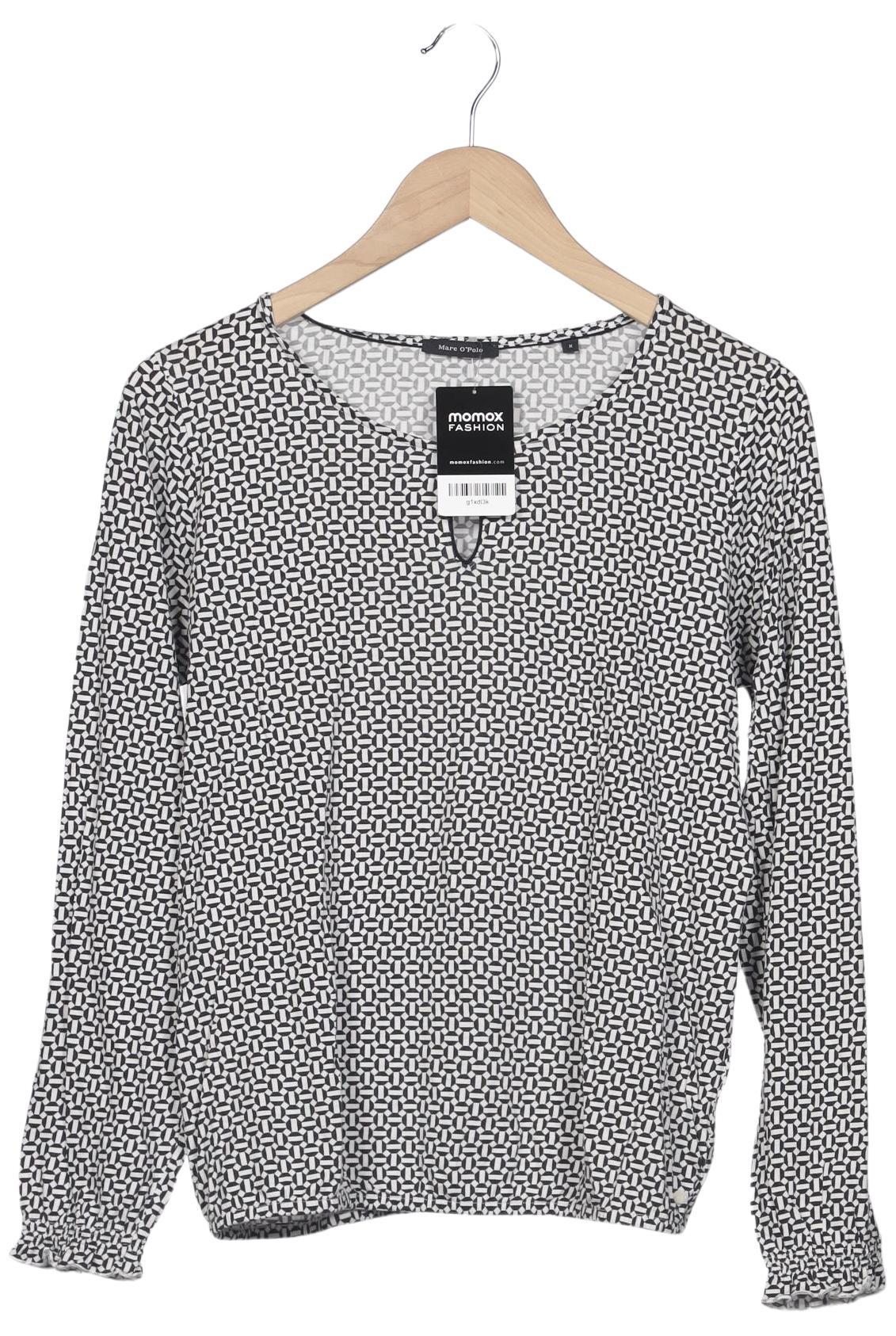 

Marc O Polo Damen Langarmshirt, weiß, Gr. 38