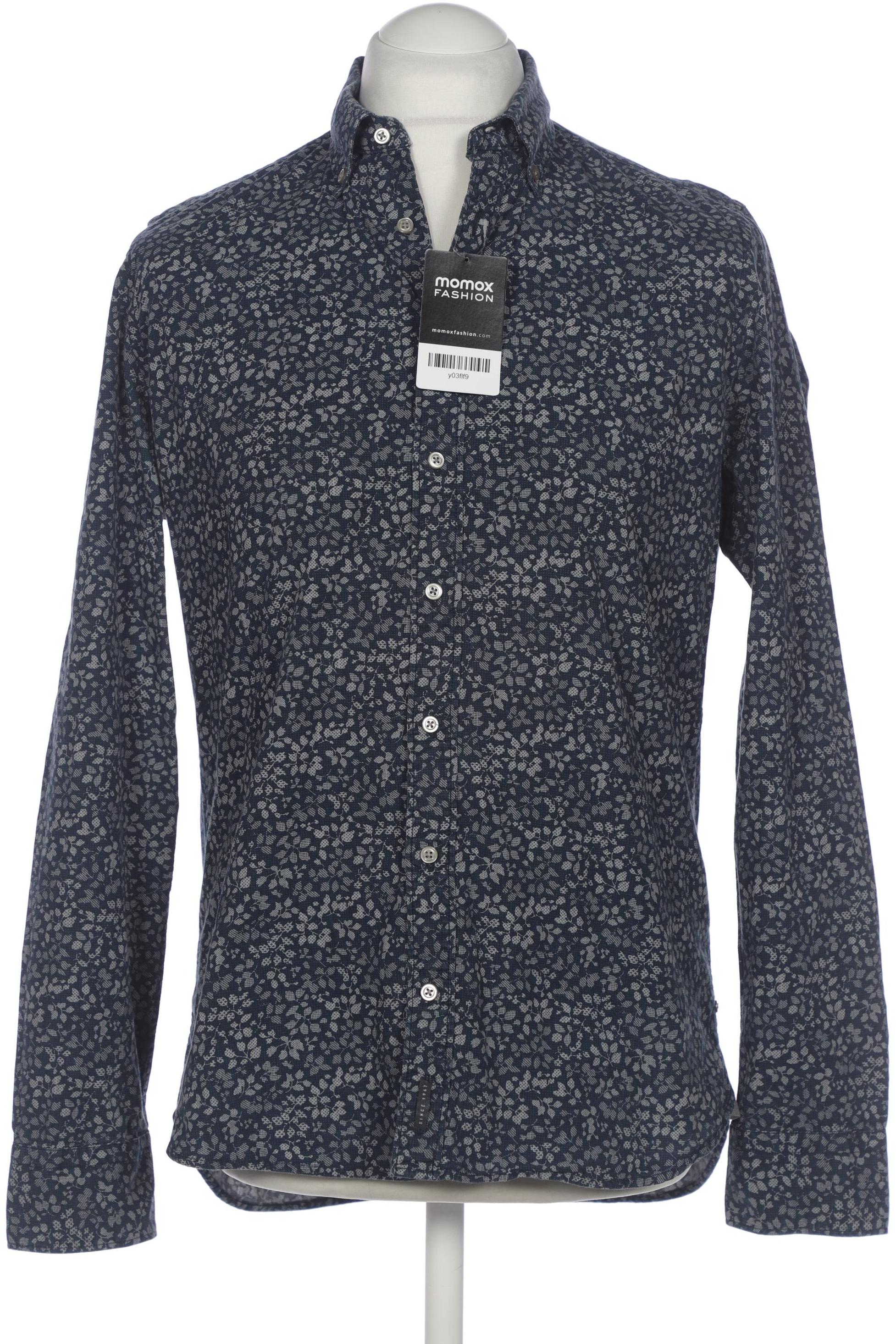 

Marc O Polo Herren Hemd, marineblau, Gr. 48