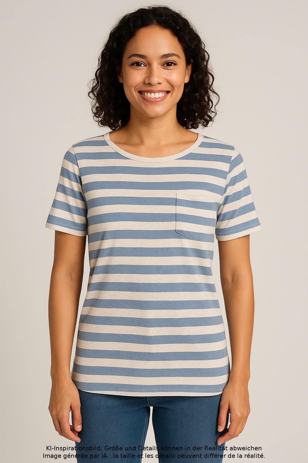 

Marc O Polo Damen T-Shirt, mehrfarbig, Gr. 34