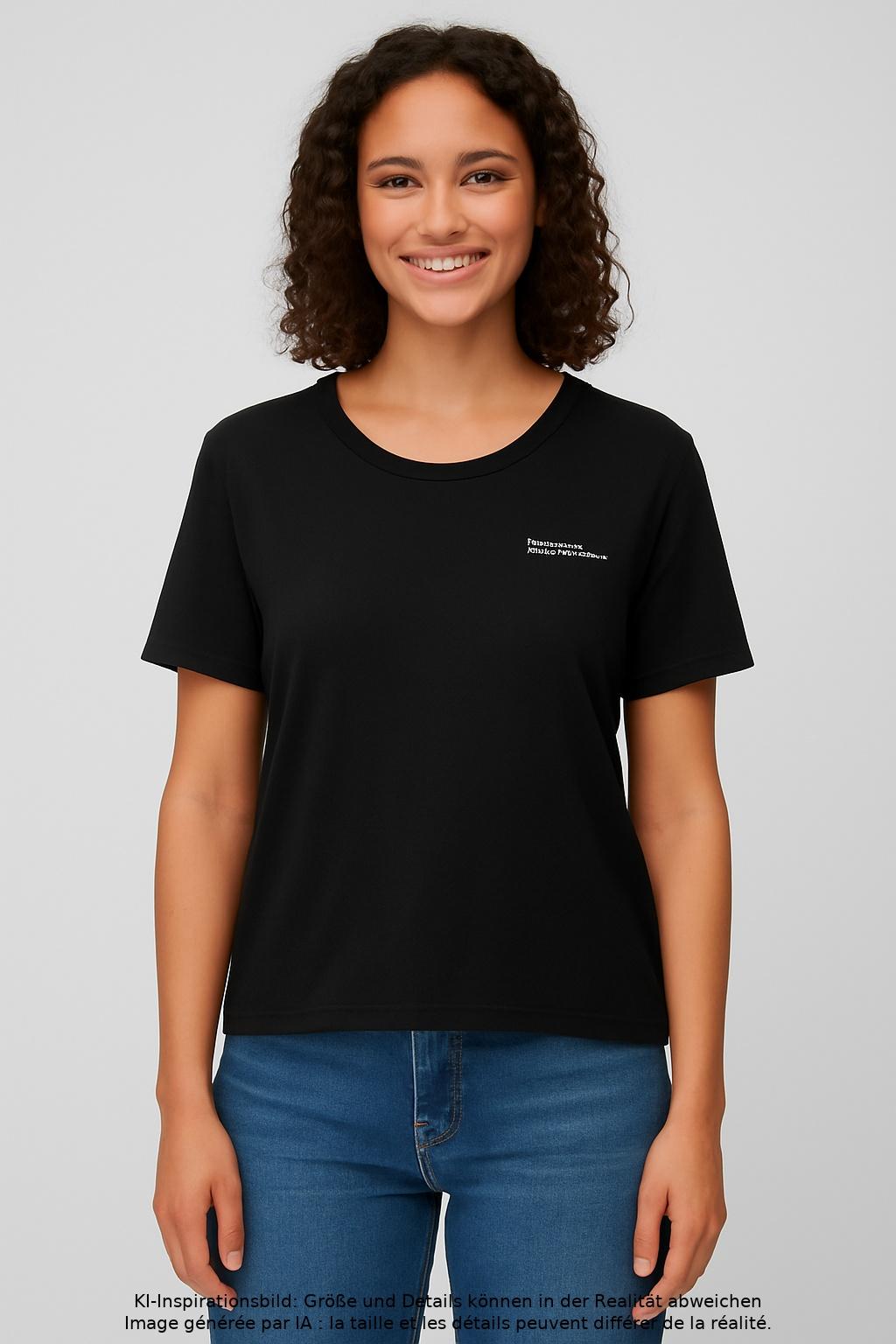 

Marc O Polo Damen T-Shirt, schwarz, Gr. 38