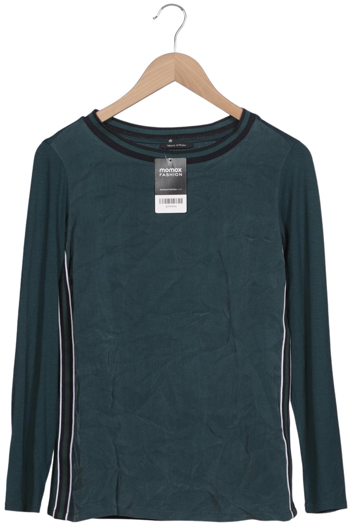 

Marc O Polo Damen Langarmshirt, türkis, Gr. 34