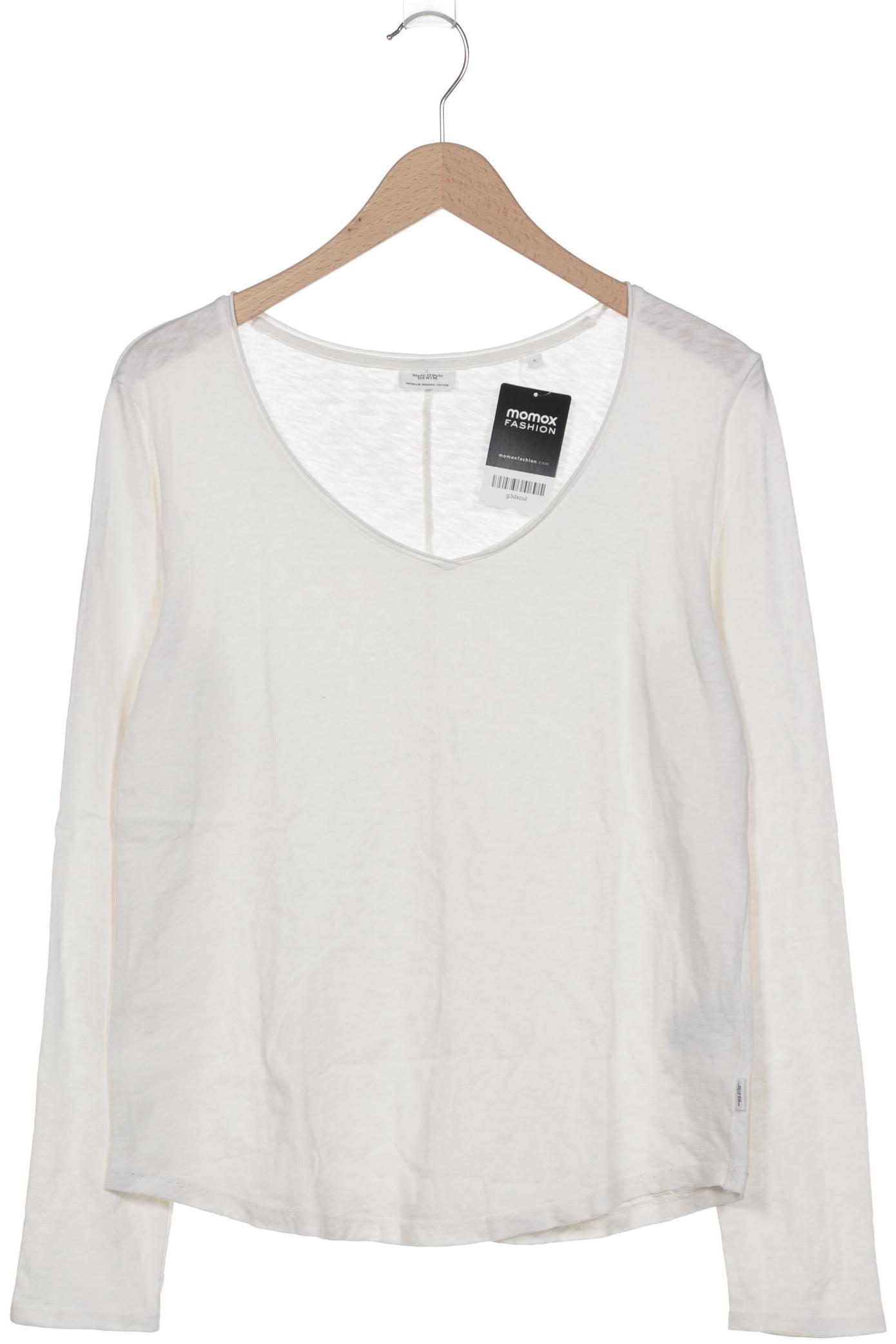 

Marc O Polo Damen Langarmshirt, weiß, Gr. 42