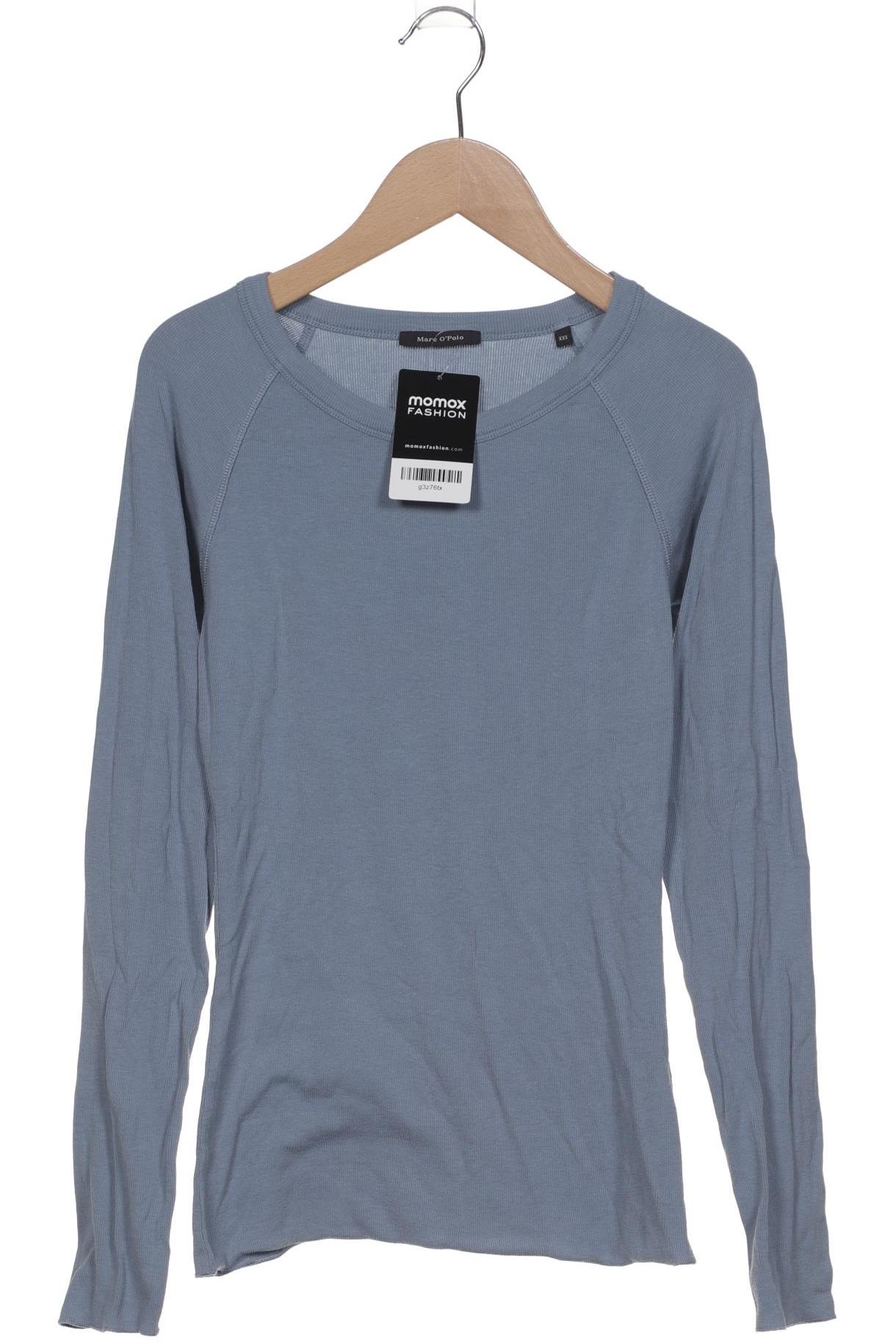 

Marc O Polo Damen Langarmshirt, blau, Gr. 32