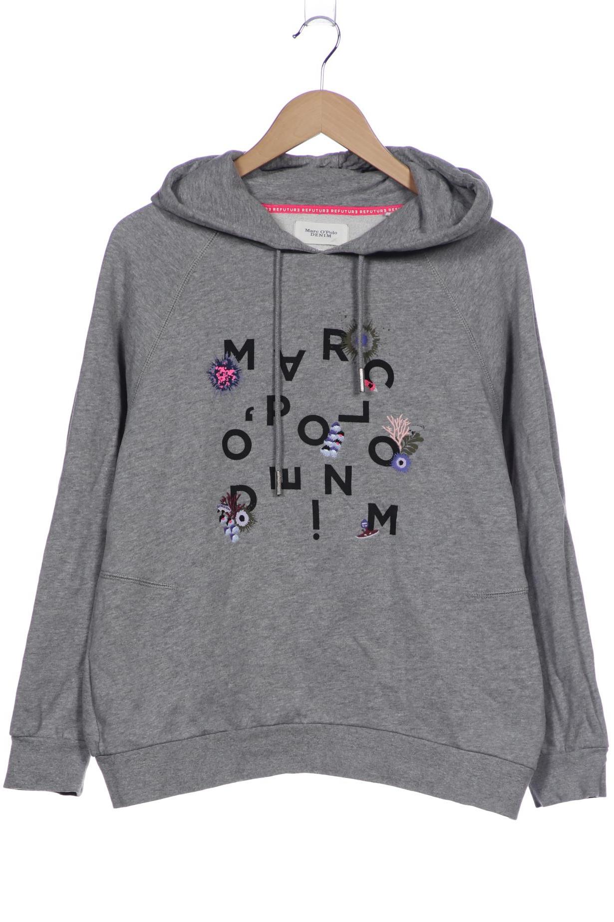 

Marc O Polo Damen Kapuzenpullover, grau, Gr. 38