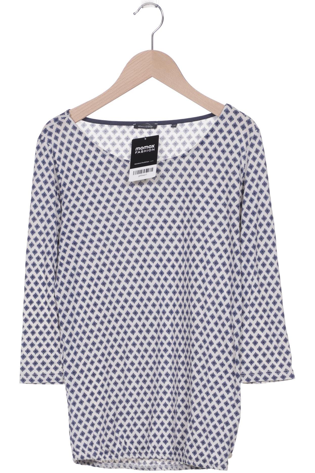 

Marc O Polo Damen Langarmshirt, weiß, Gr. 34