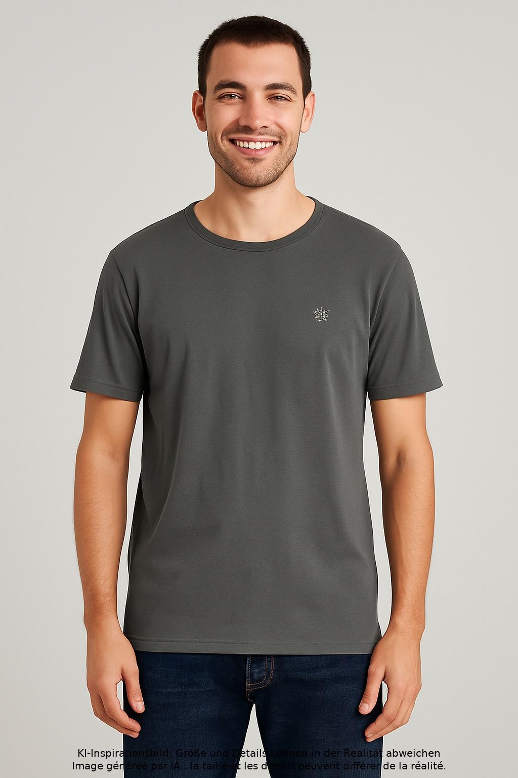 

Marc O Polo Herren T-Shirt, grau, Gr. 52