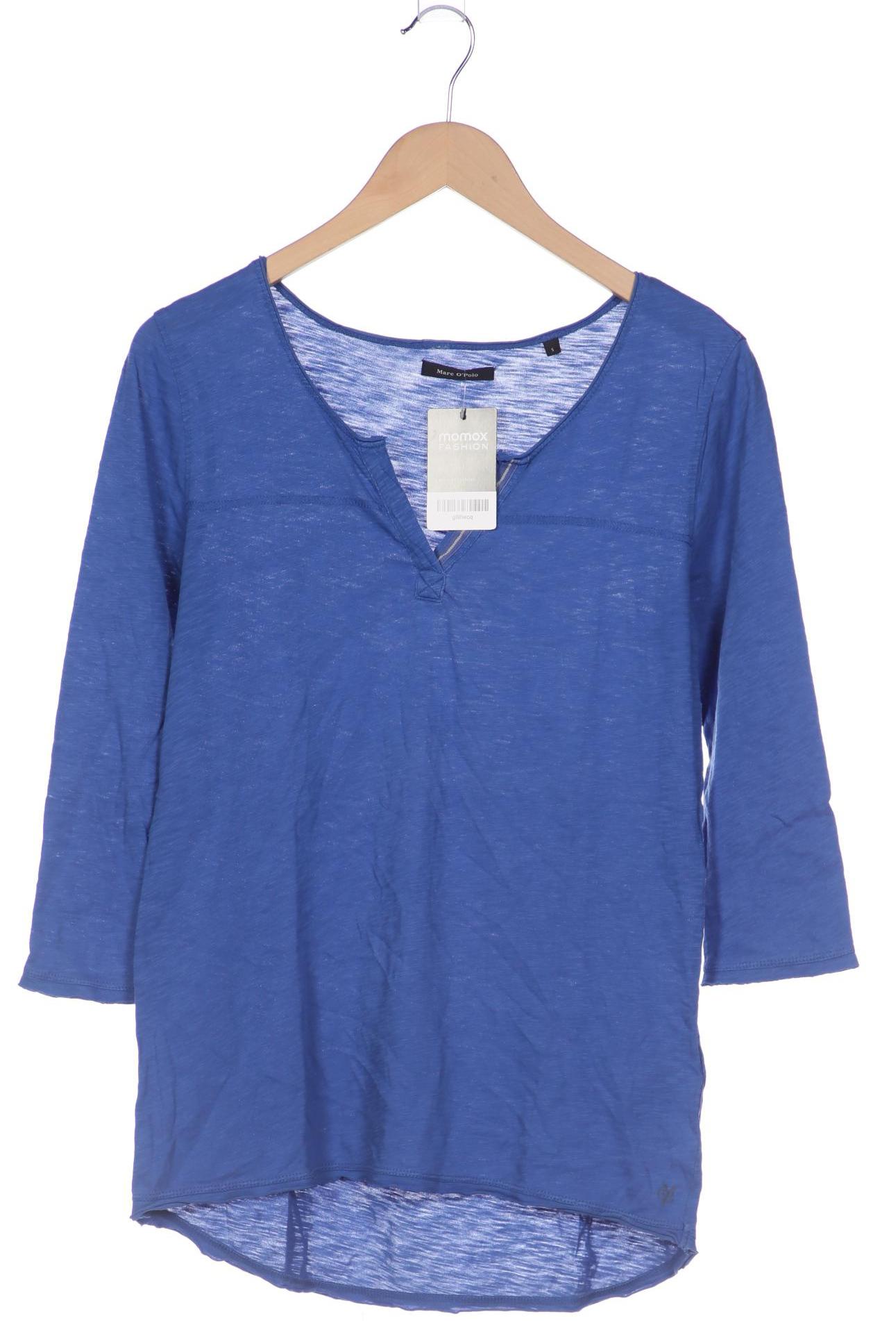 

Marc O Polo Damen Langarmshirt, blau, Gr. 36