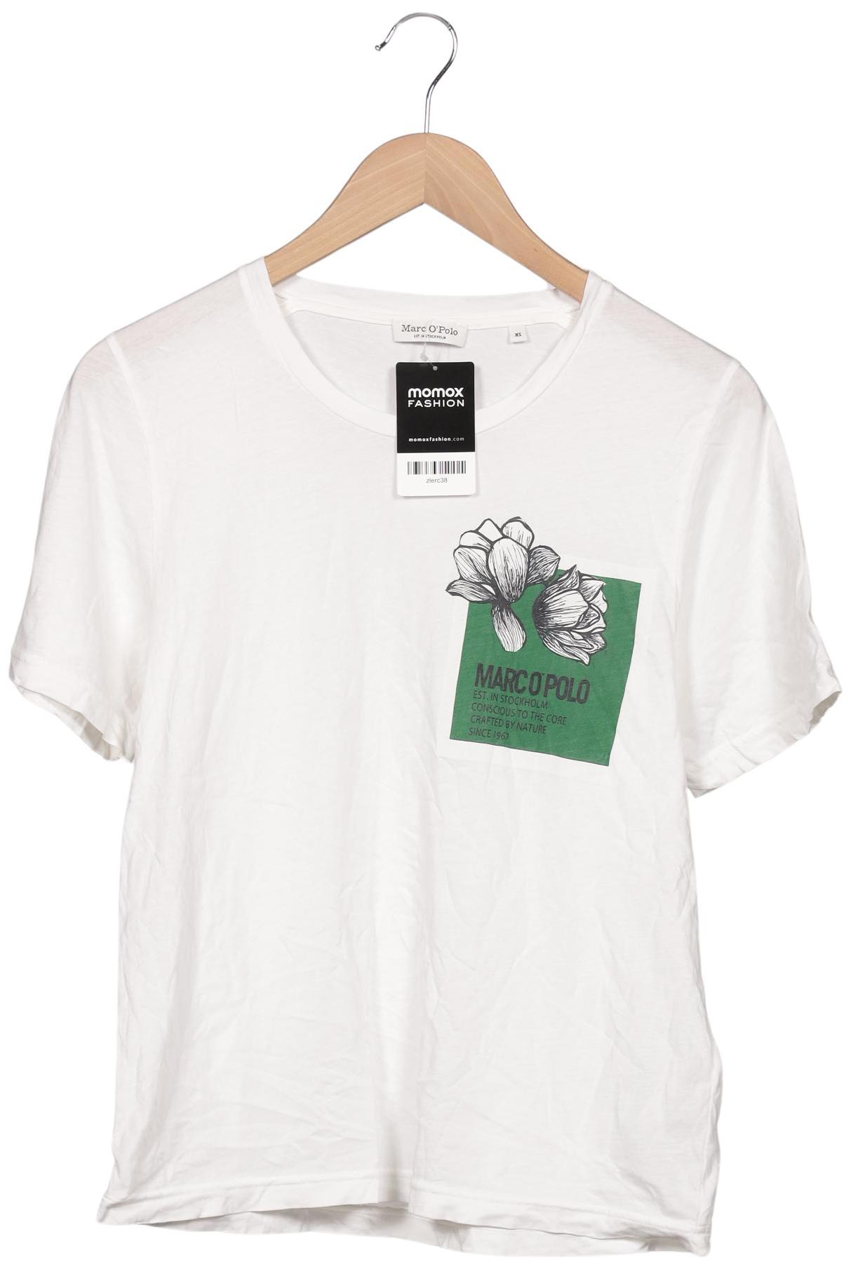 

Marc O Polo Damen T-Shirt, weiß, Gr. 34