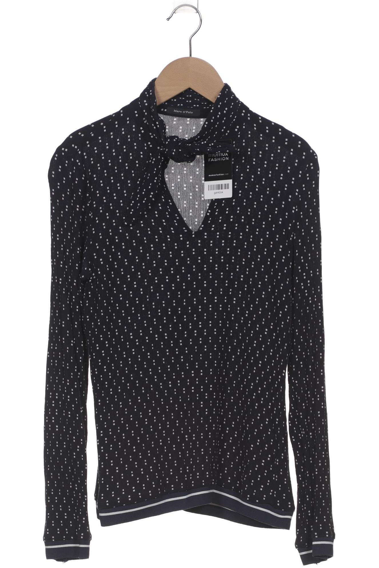 

Marc O Polo Damen Langarmshirt, marineblau, Gr. 34