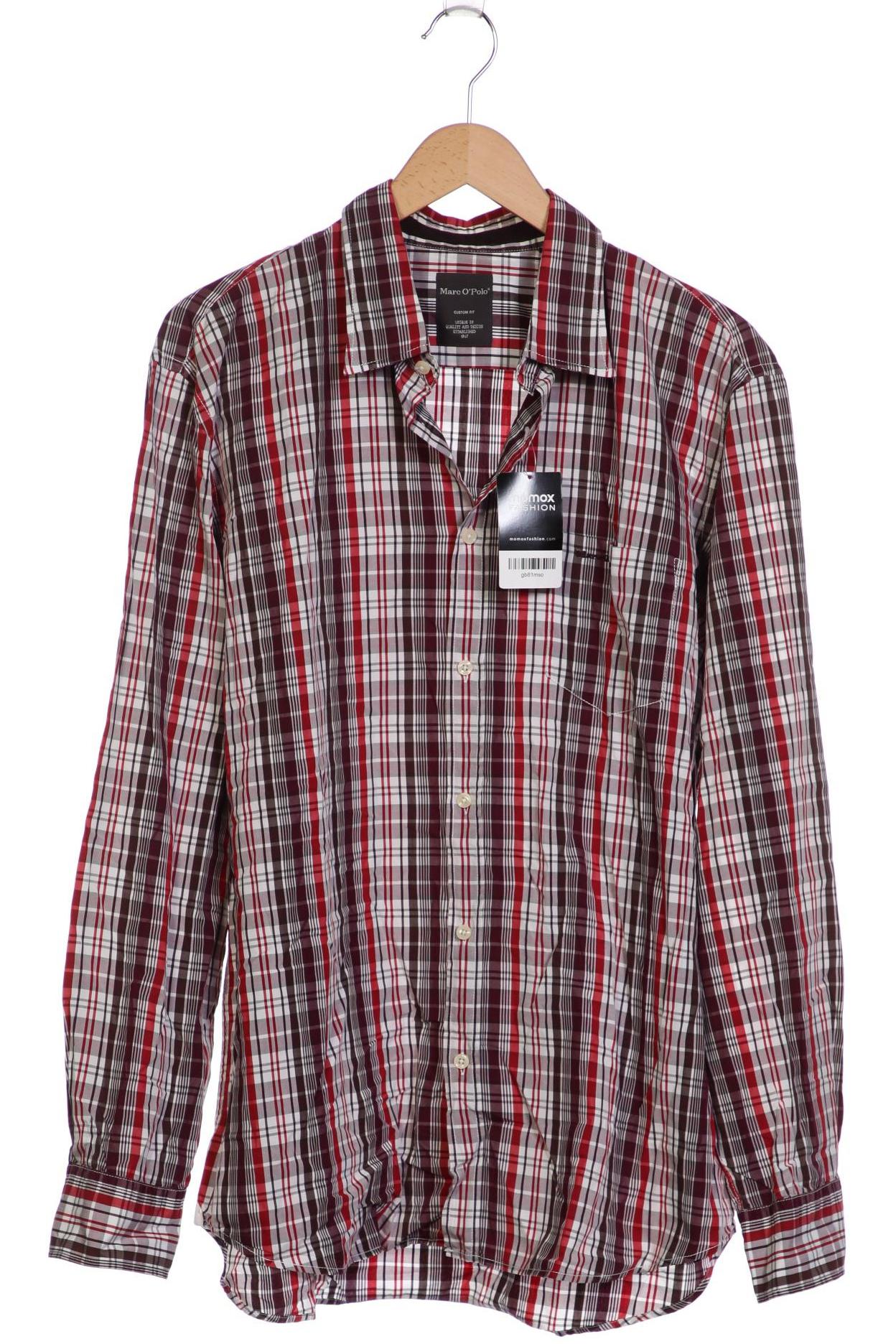 

Marc O Polo Herren Hemd, bordeaux, Gr. 56