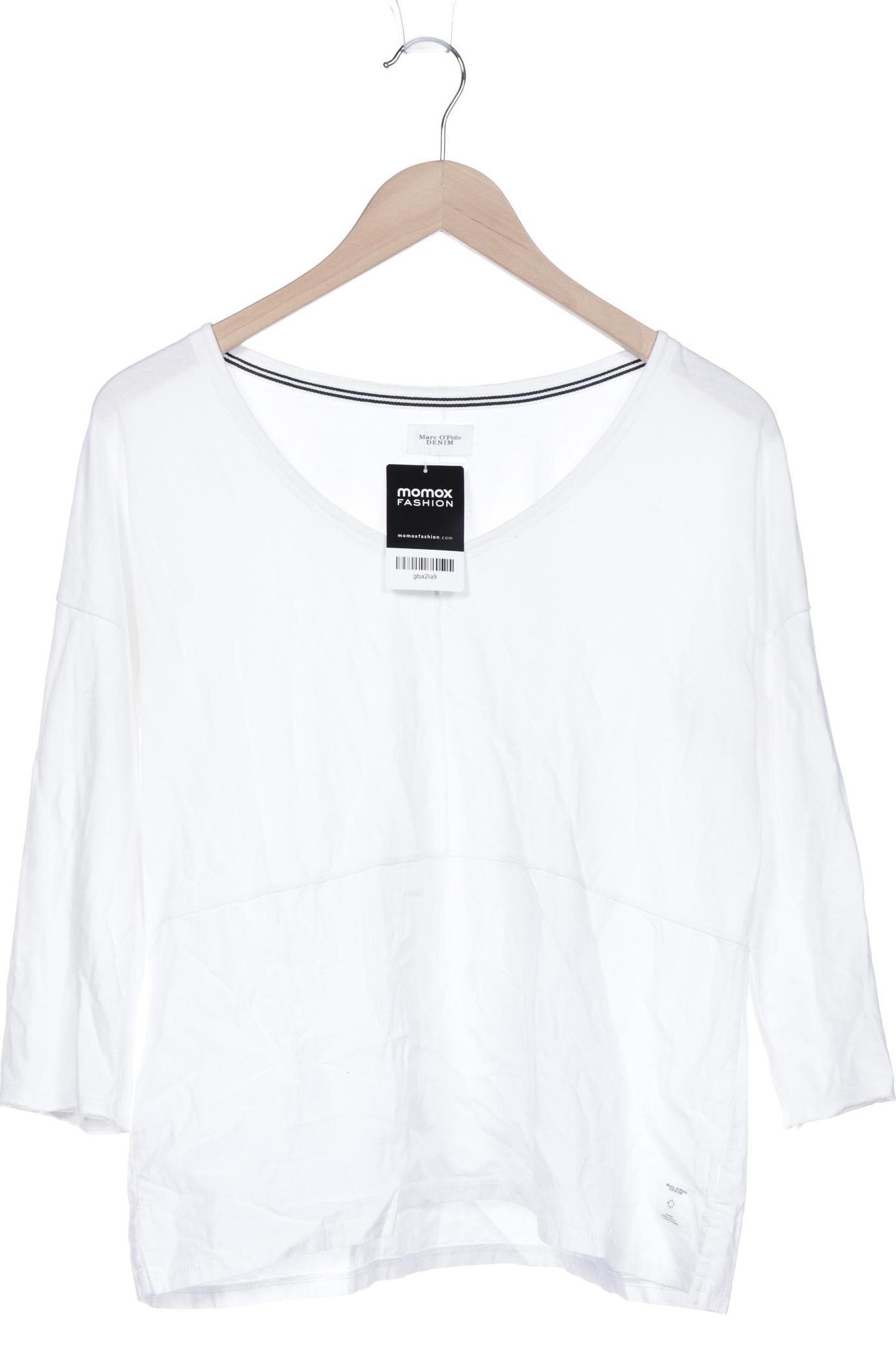 

Marc O Polo Damen Langarmshirt, weiß, Gr. 36
