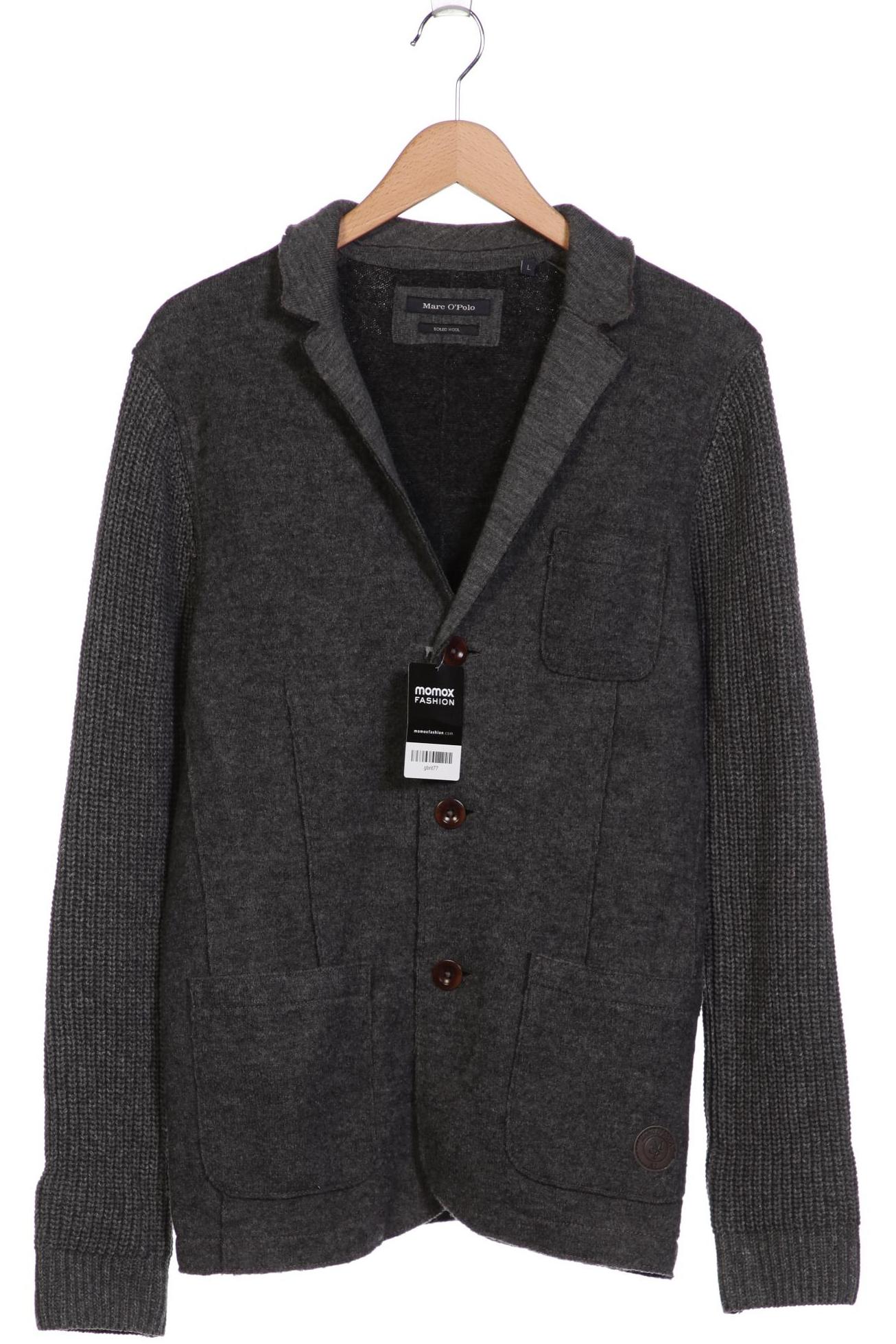 

Marc O Polo Herren Strickjacke, grau, Gr. 52