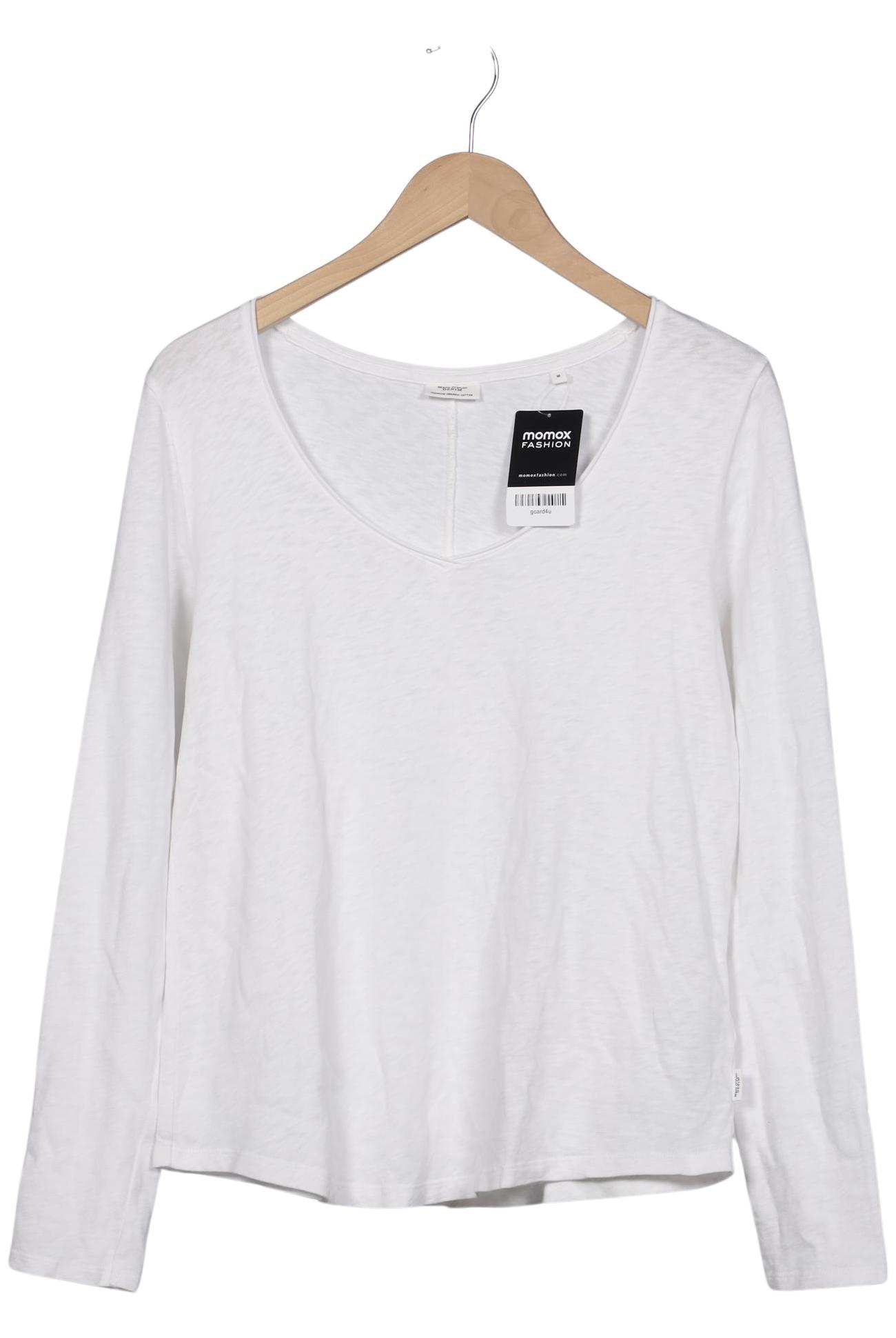 

Marc O Polo Damen Langarmshirt, weiß, Gr. 38